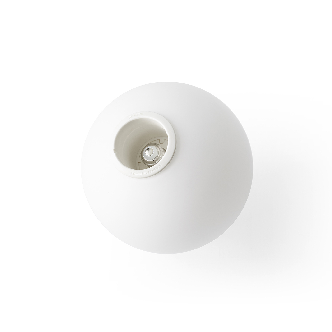 Pantalla de lámpara TR vidrio opalino mate