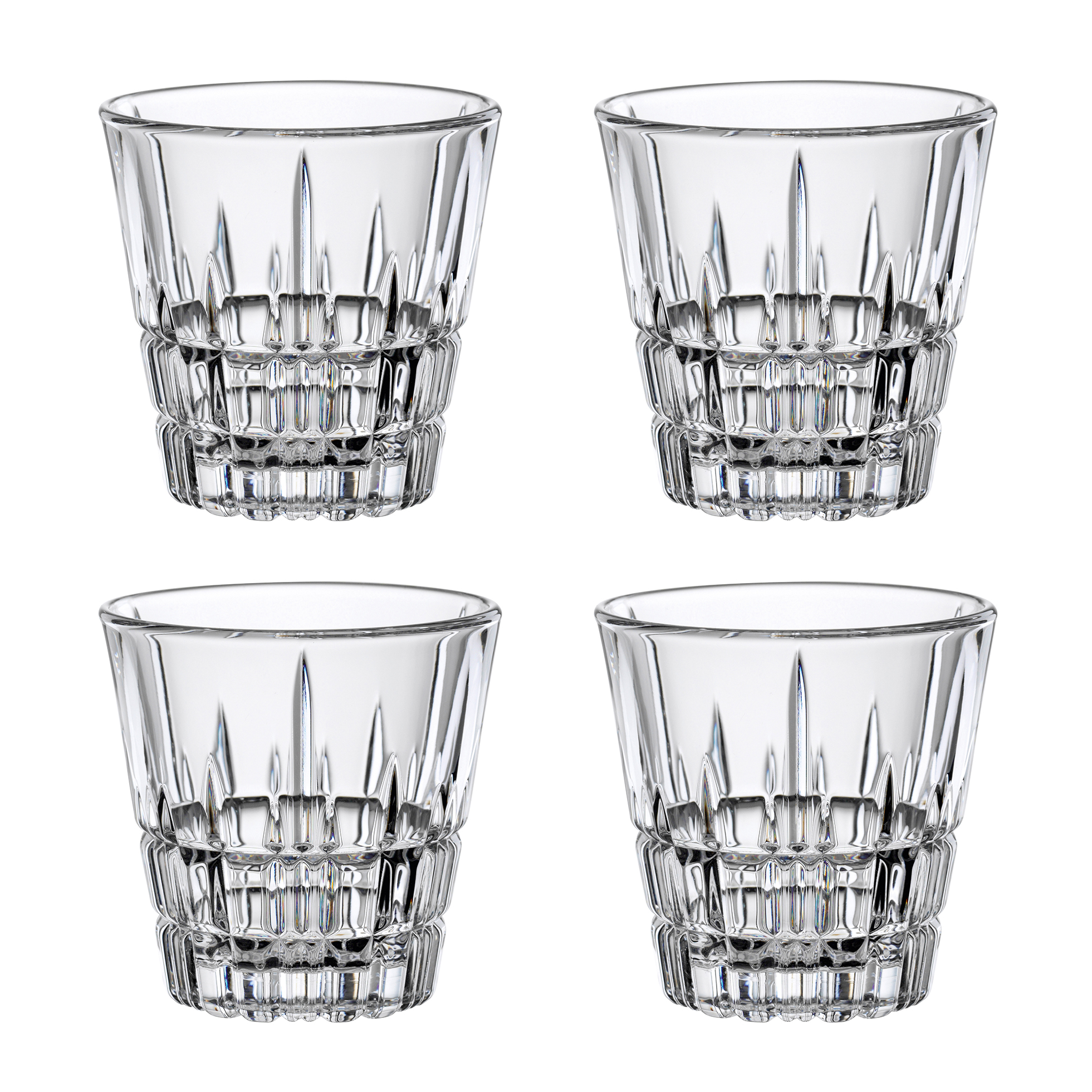 Vaso para espresso Perfect Serve, 4 unidades claro
