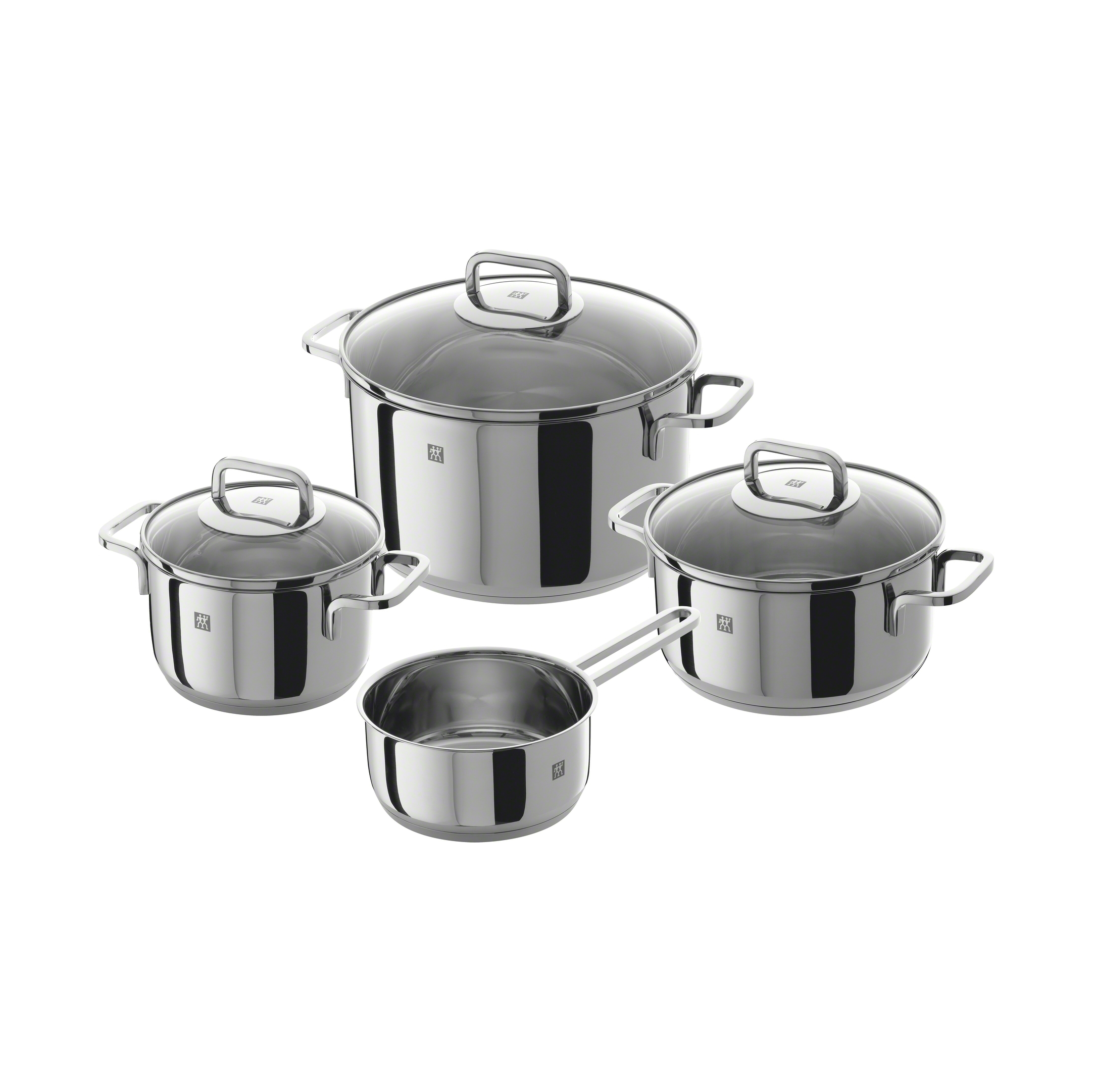 Batería de cocina Zwilling Quadro 4 piezas 4 piezas