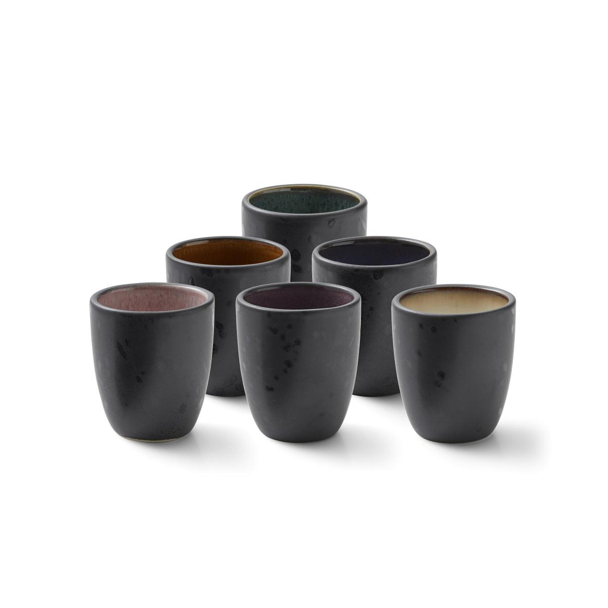 6 Tazas espresso Bitz negro