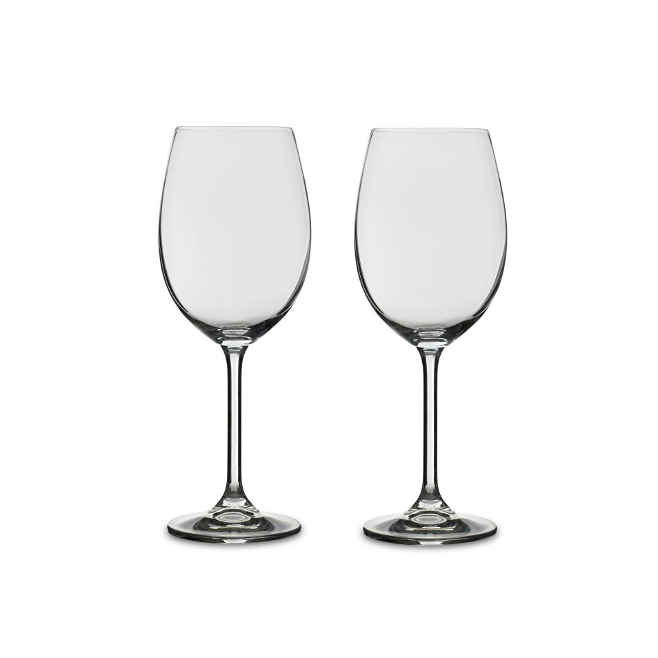 2 Copas de vino blanco Bitz 45 cl transparente