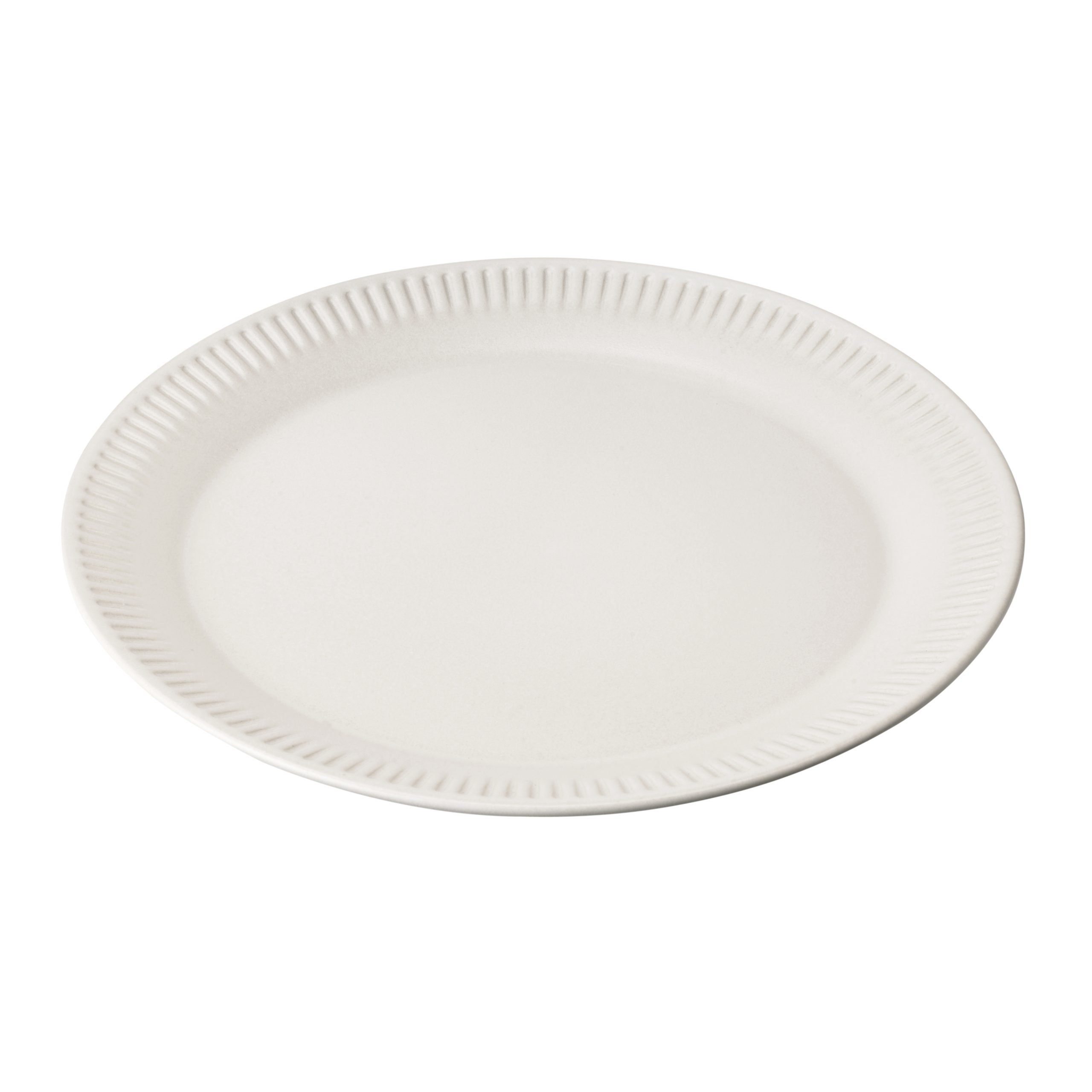 Plato de mesa Knabstrup blanco 22 cm