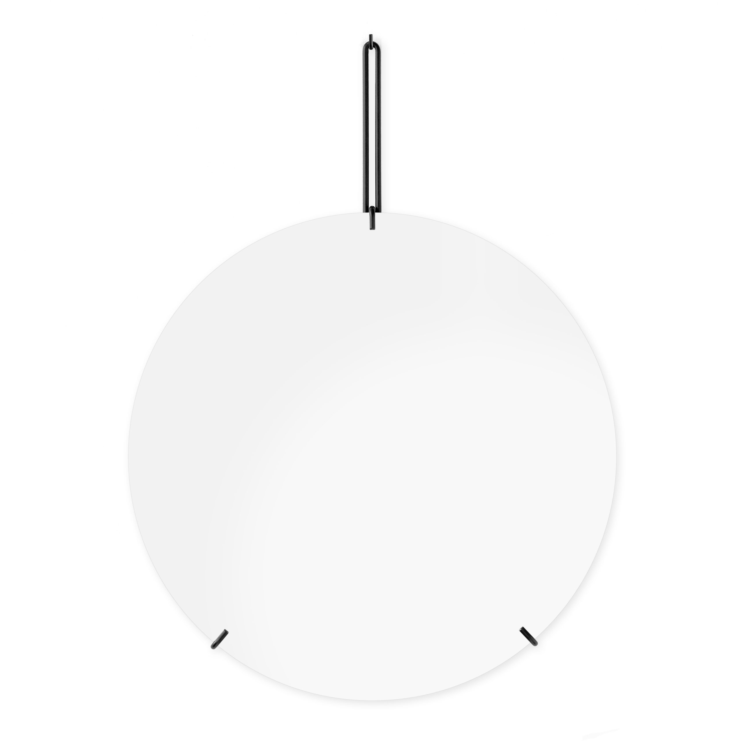 Espejo Moebe Wall mirror Ø 50 cm negro