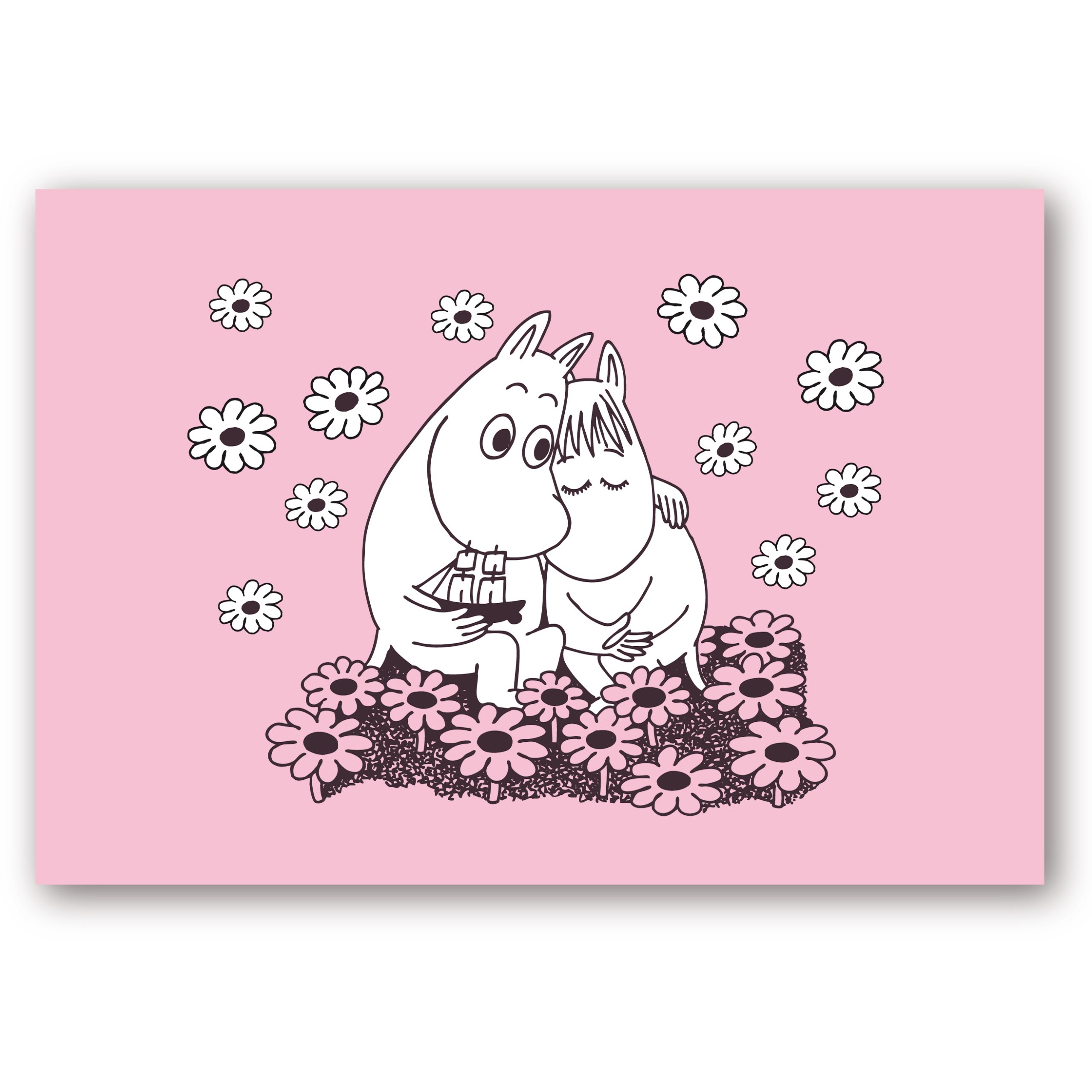 Mantel individual Love 40x30 cm Rosa