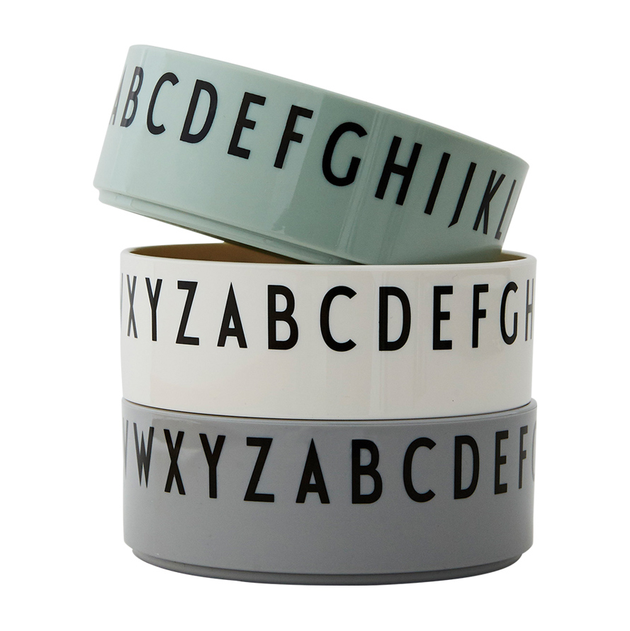 3 Boles Breakfast Dinner Lunch verde