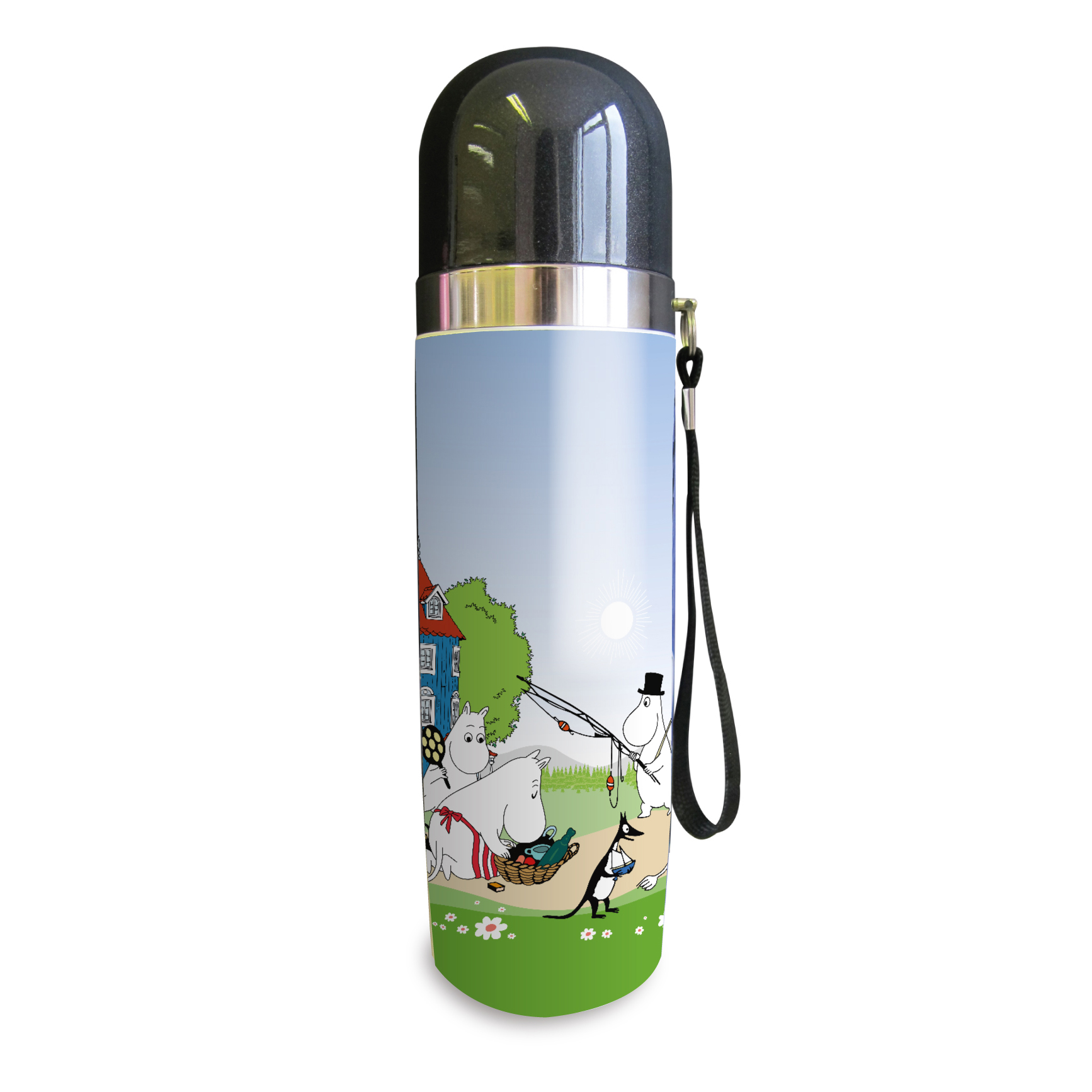 Botella termo Moomin Holiday-Sommar 0,5 l verde