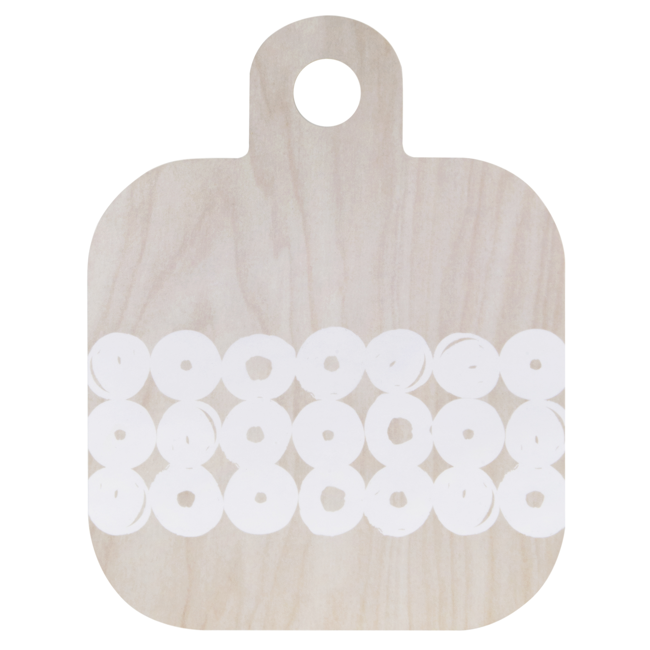 Tabla de cortar Twirl 25x32 cm abedul-blanco