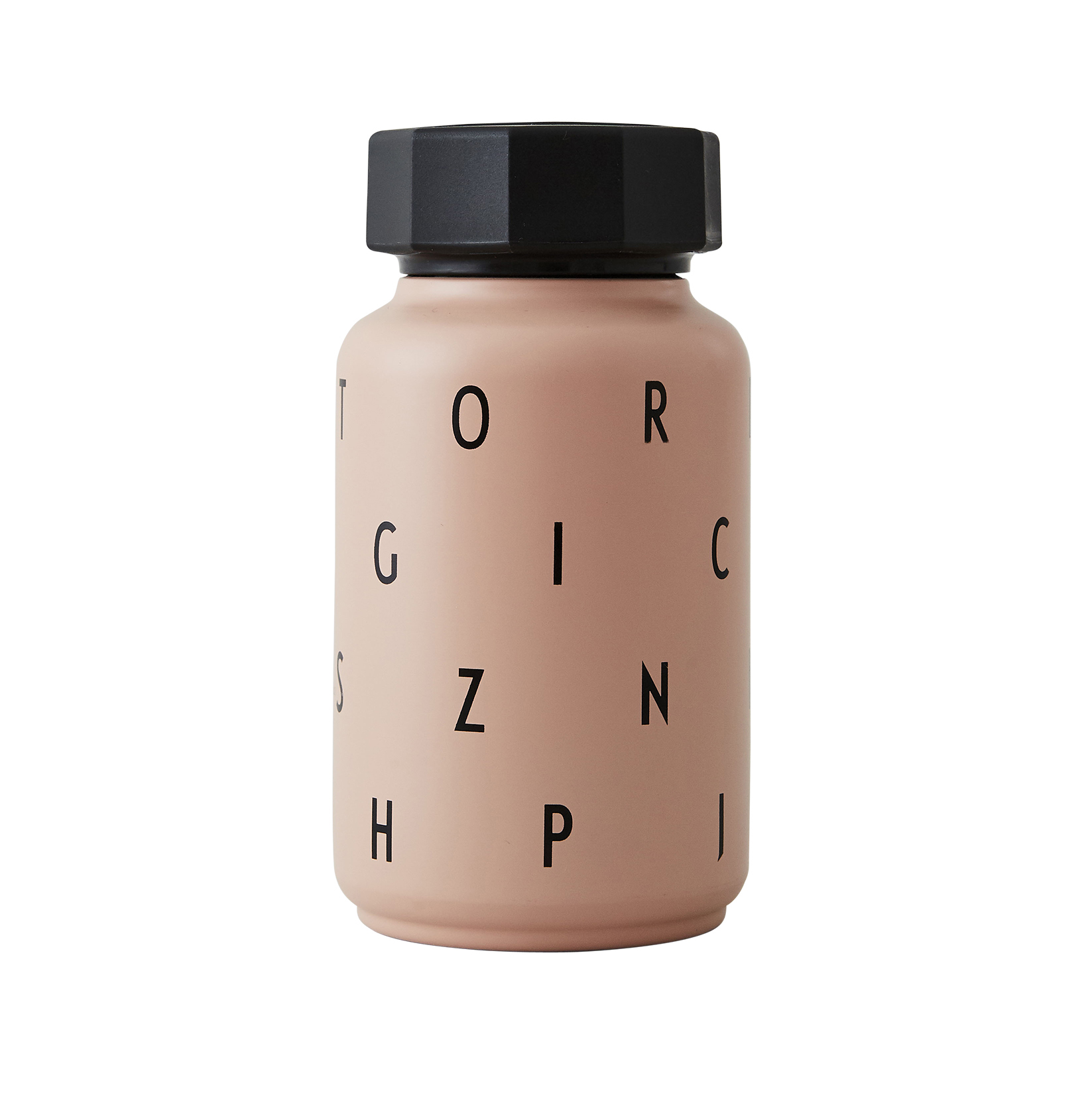 Botella termo niños Design Letters Rosa