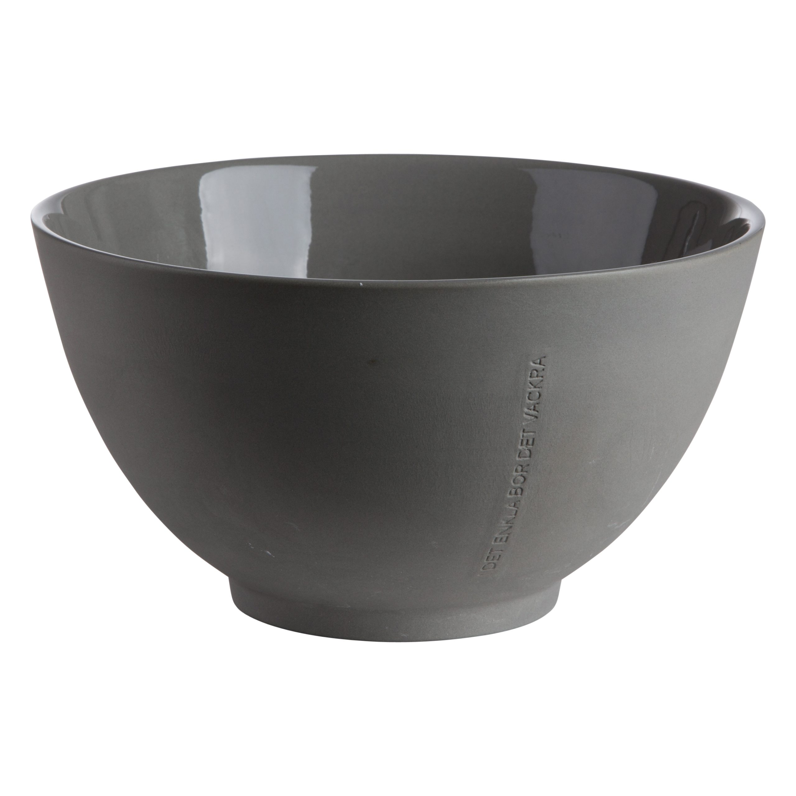 Bol para servir Ernst 22 cm gris
