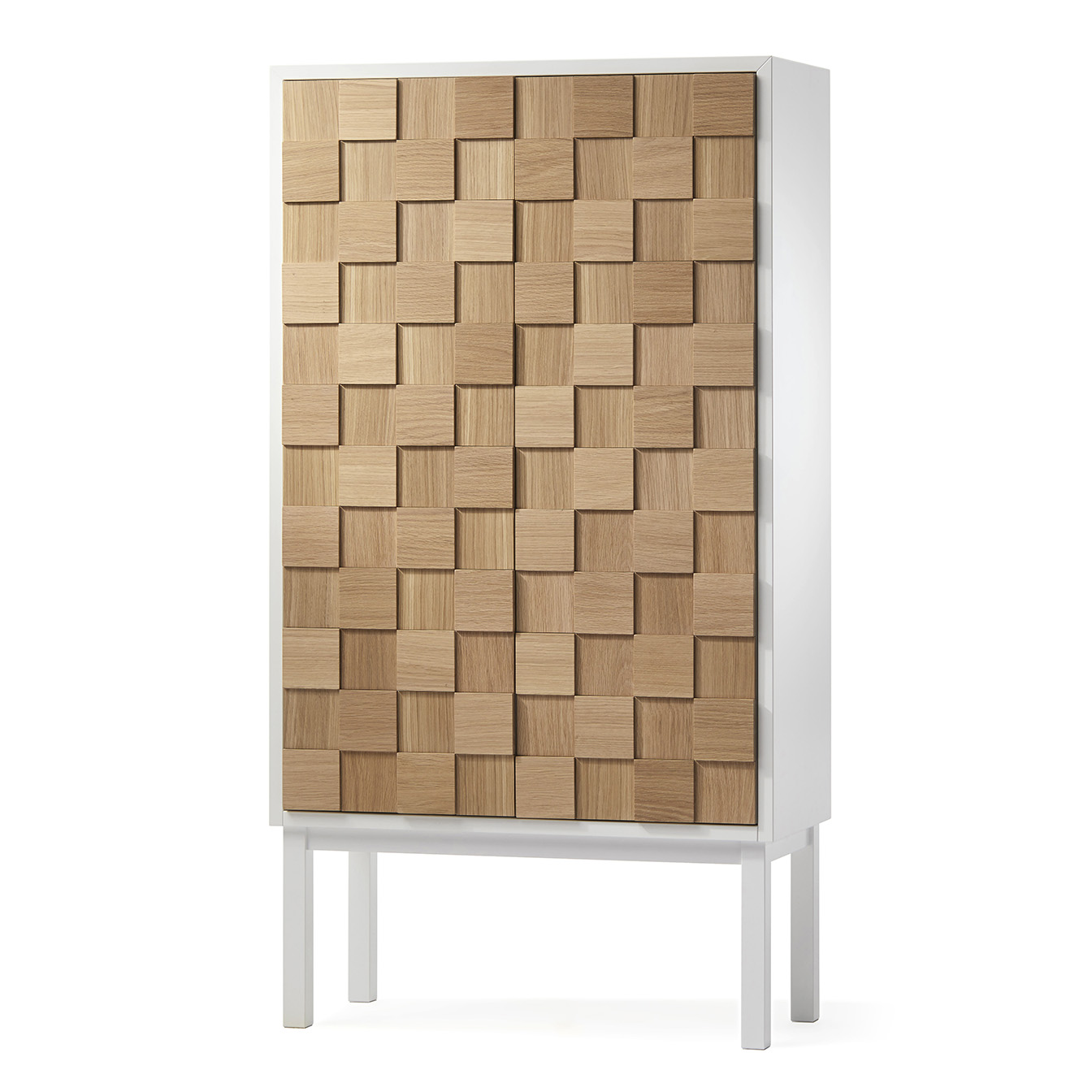 Aparador Collect 2016 roble aceitado blanco-blanco