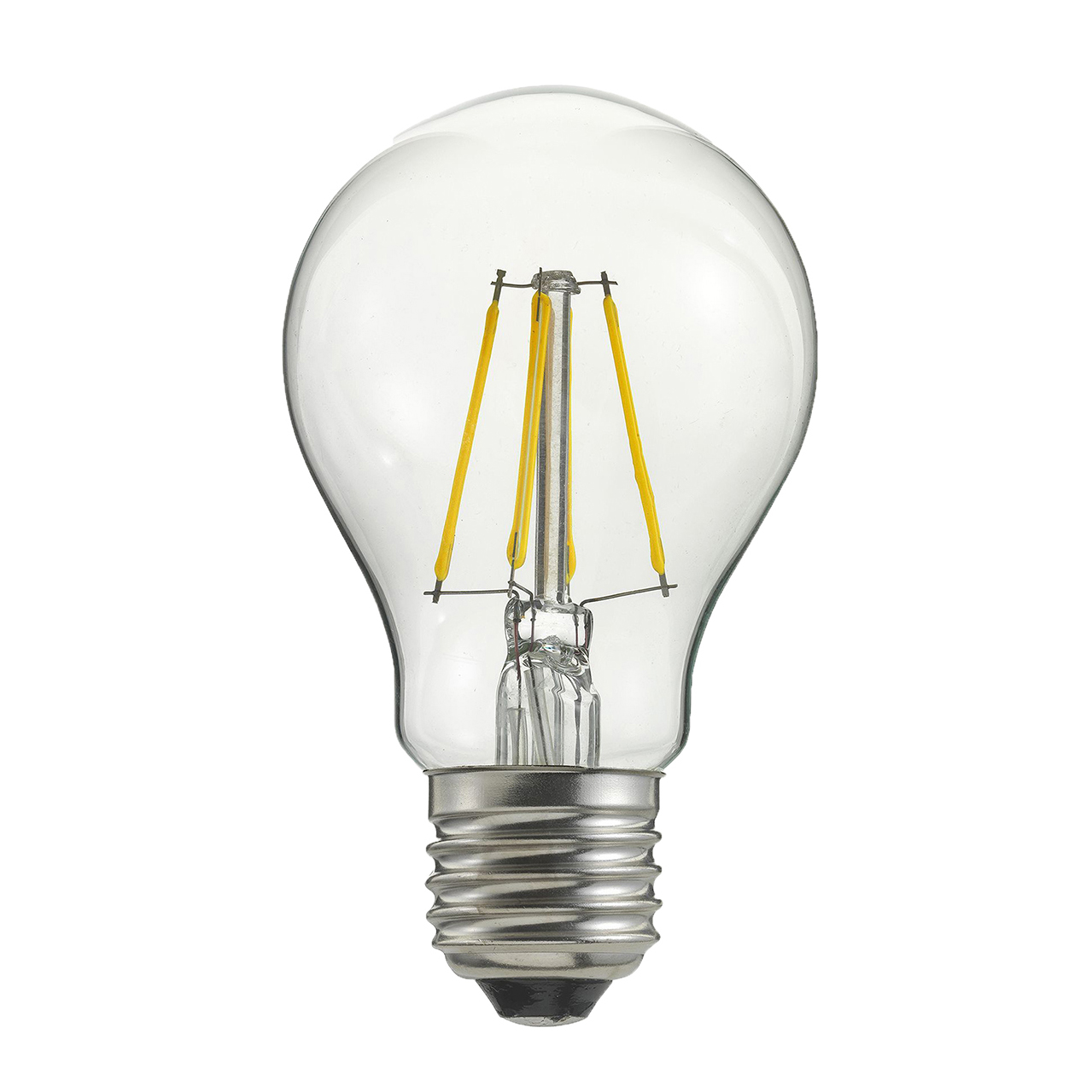 Bombilla E27 LED normal transparente