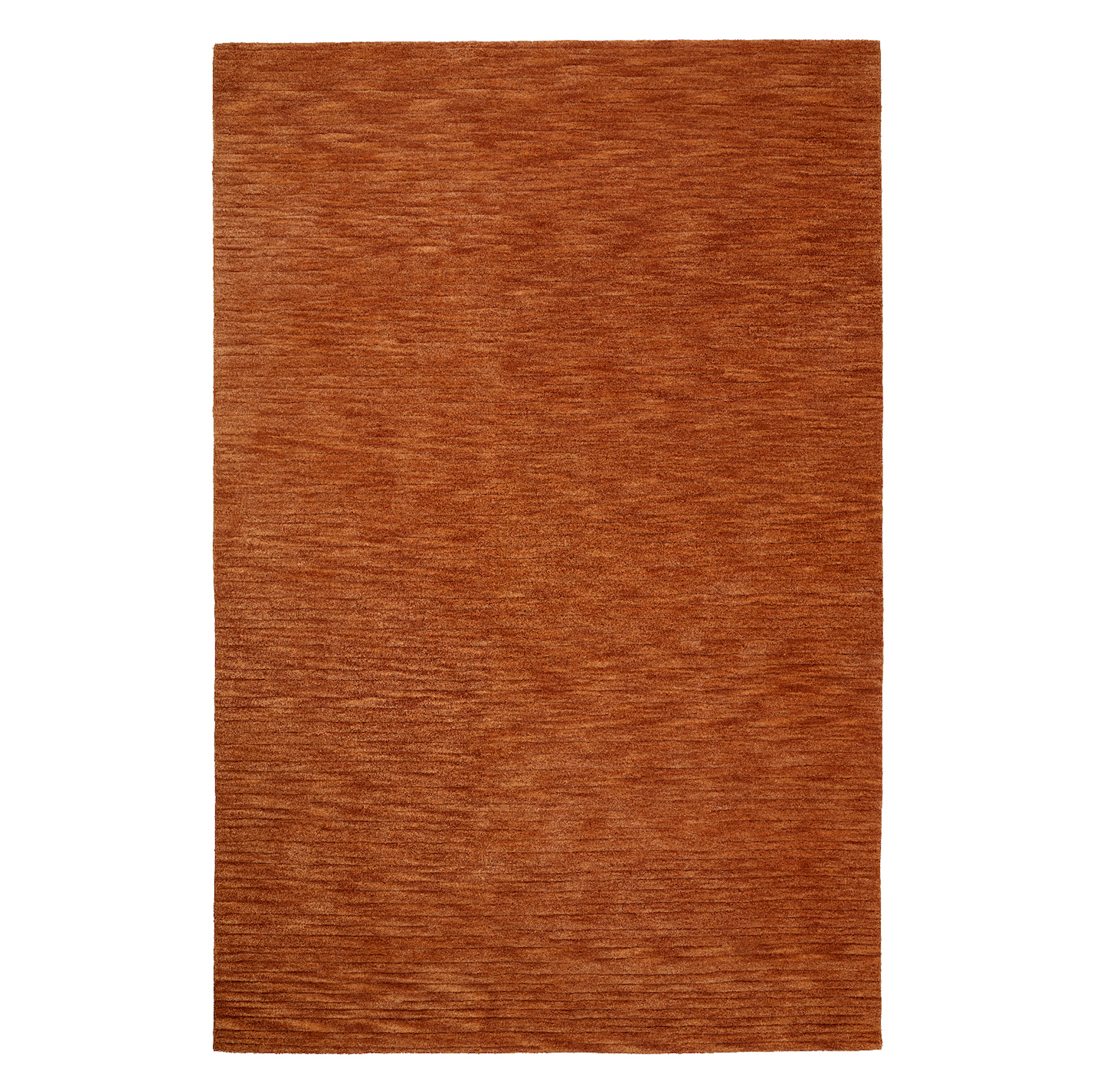 Alfombra de lana Karma 180x270 cm Rust melange
