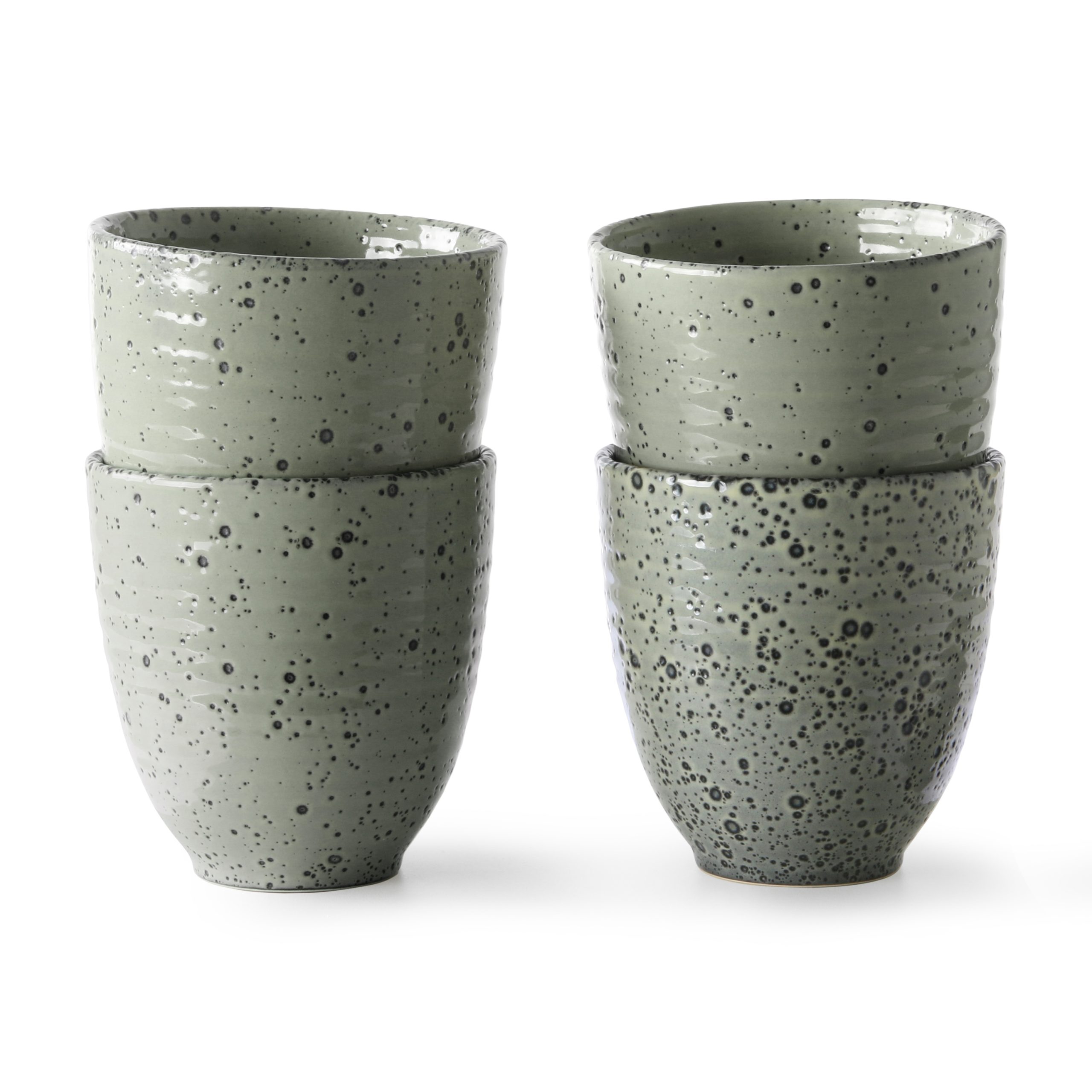 4 Tazas Gradient 29,5 cl Green