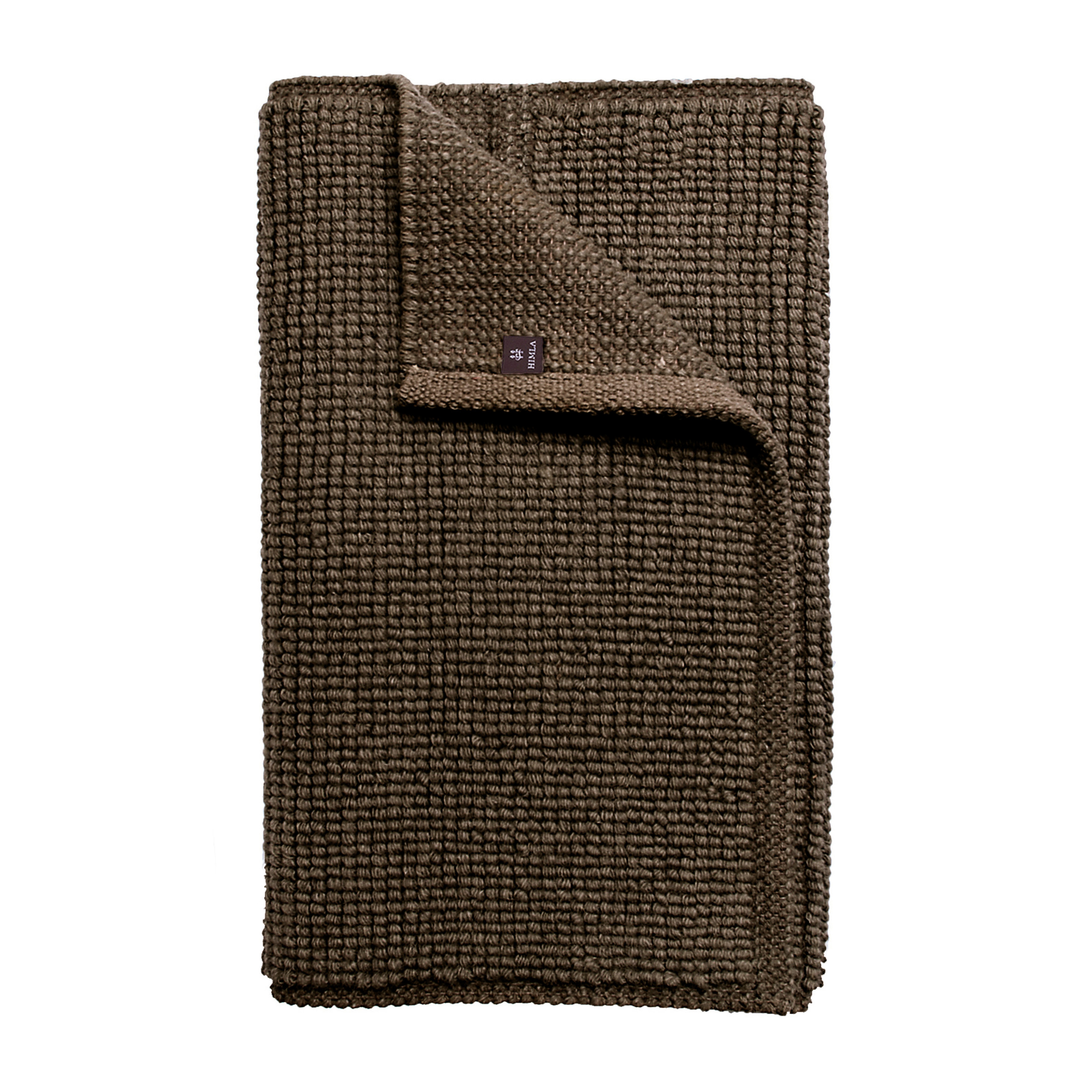 Alfombra de lana Himla mocha 80x150 cm