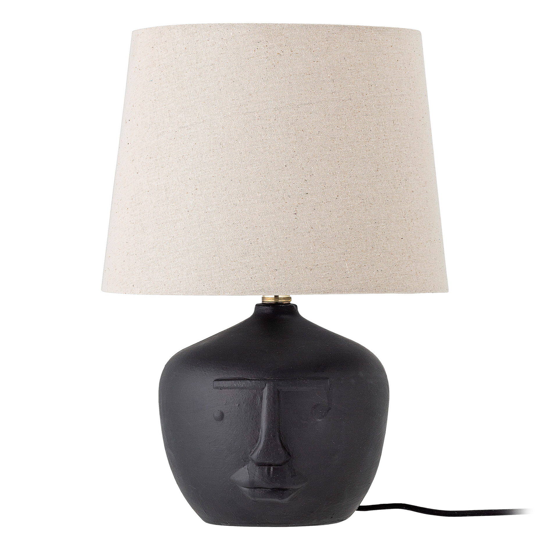 Lámpara de mesa Matheo 43 cm negro