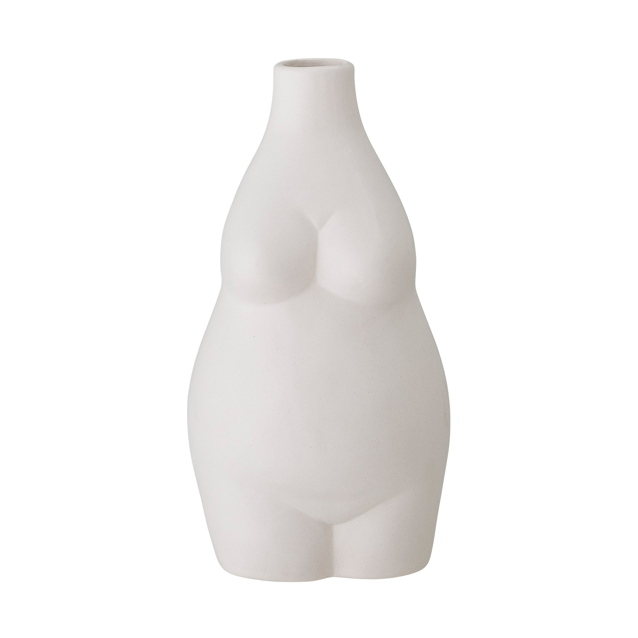 Jarrón Elora 18 cm blanco