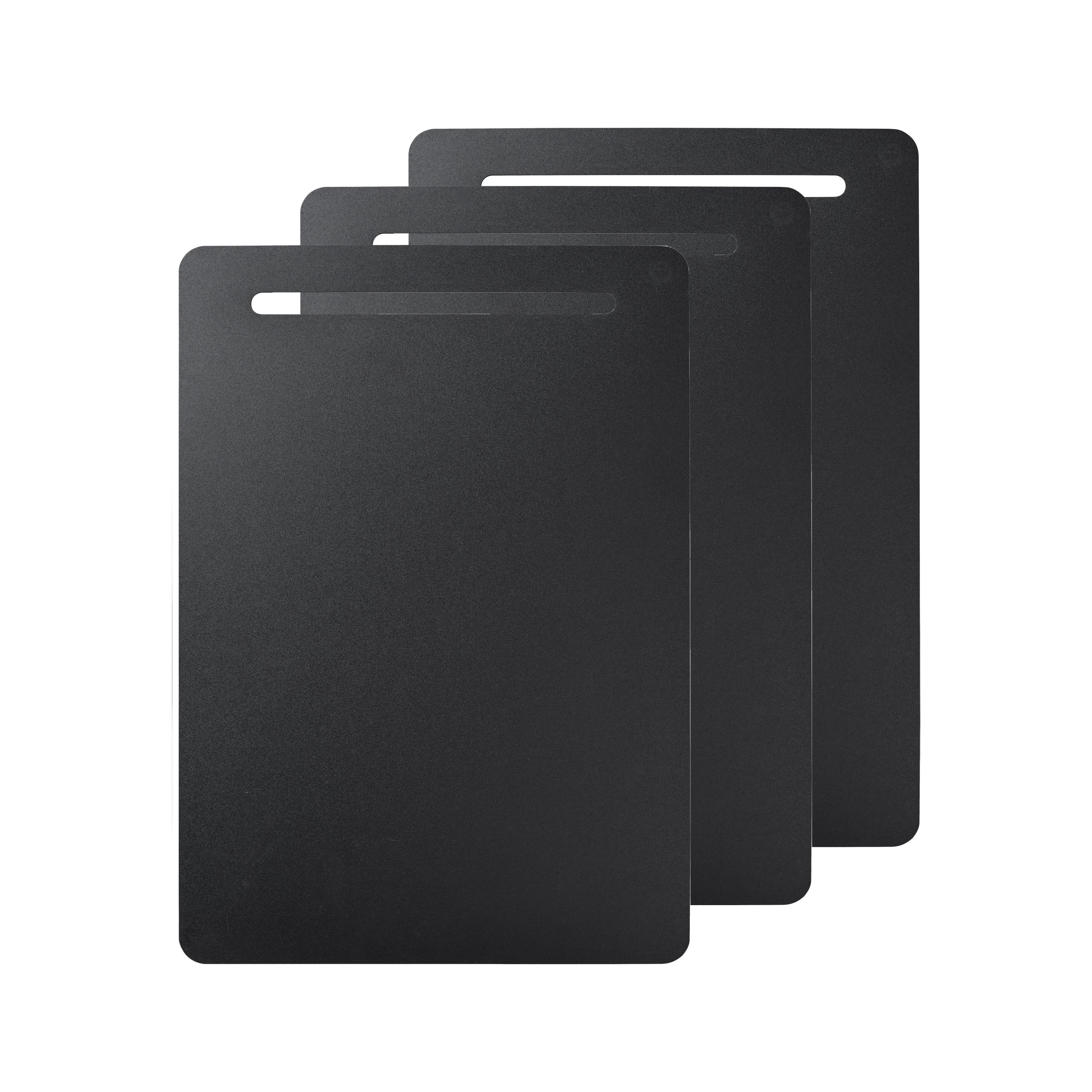 Functional Form Set de 3 tablas de cortar negro