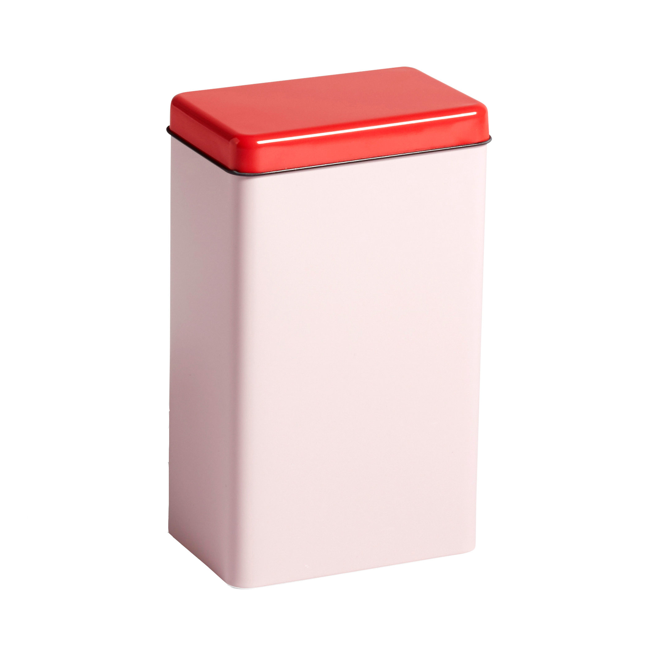 Bote de metal Tin by Sowden Rosa