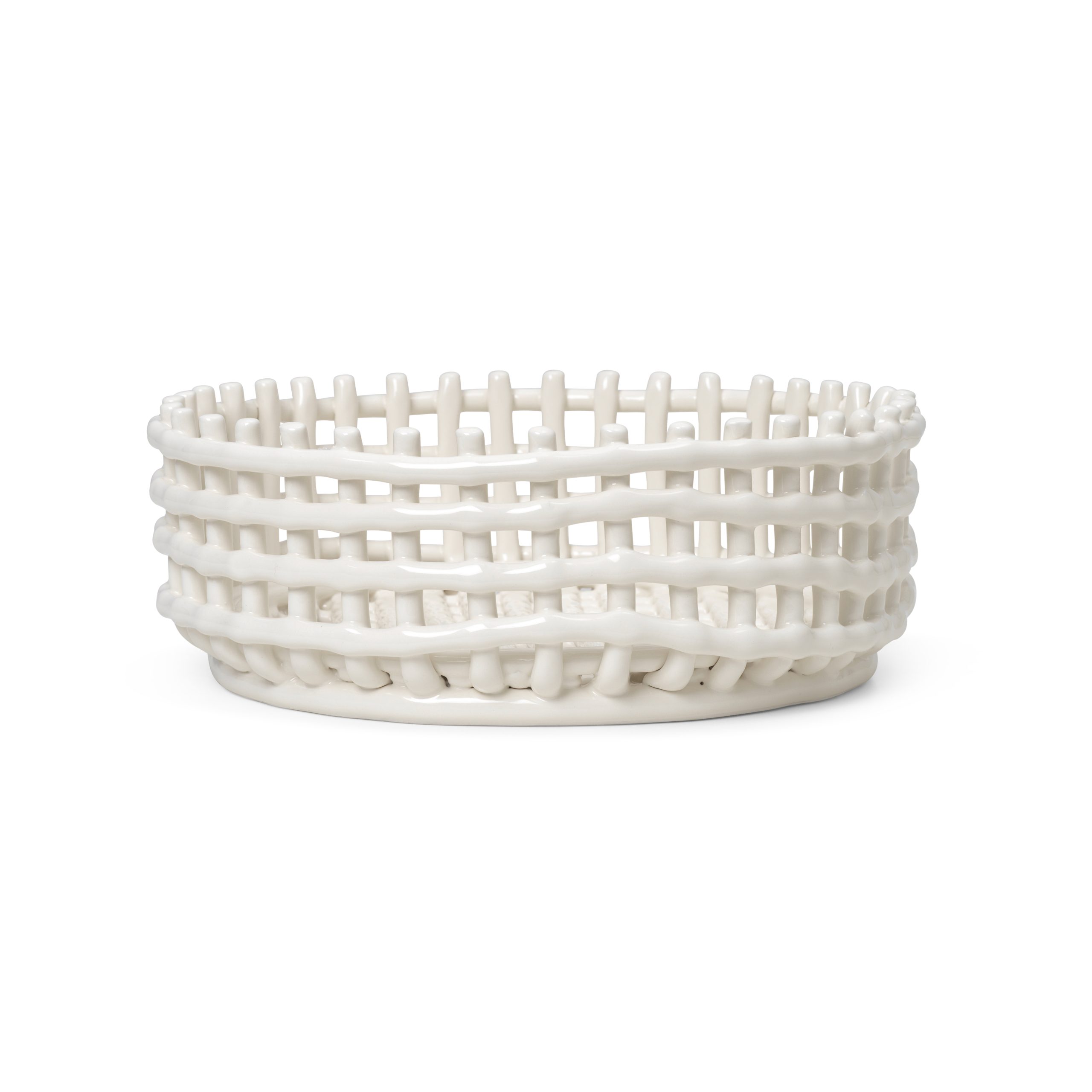 Bol Ceramic trenzado Off-white