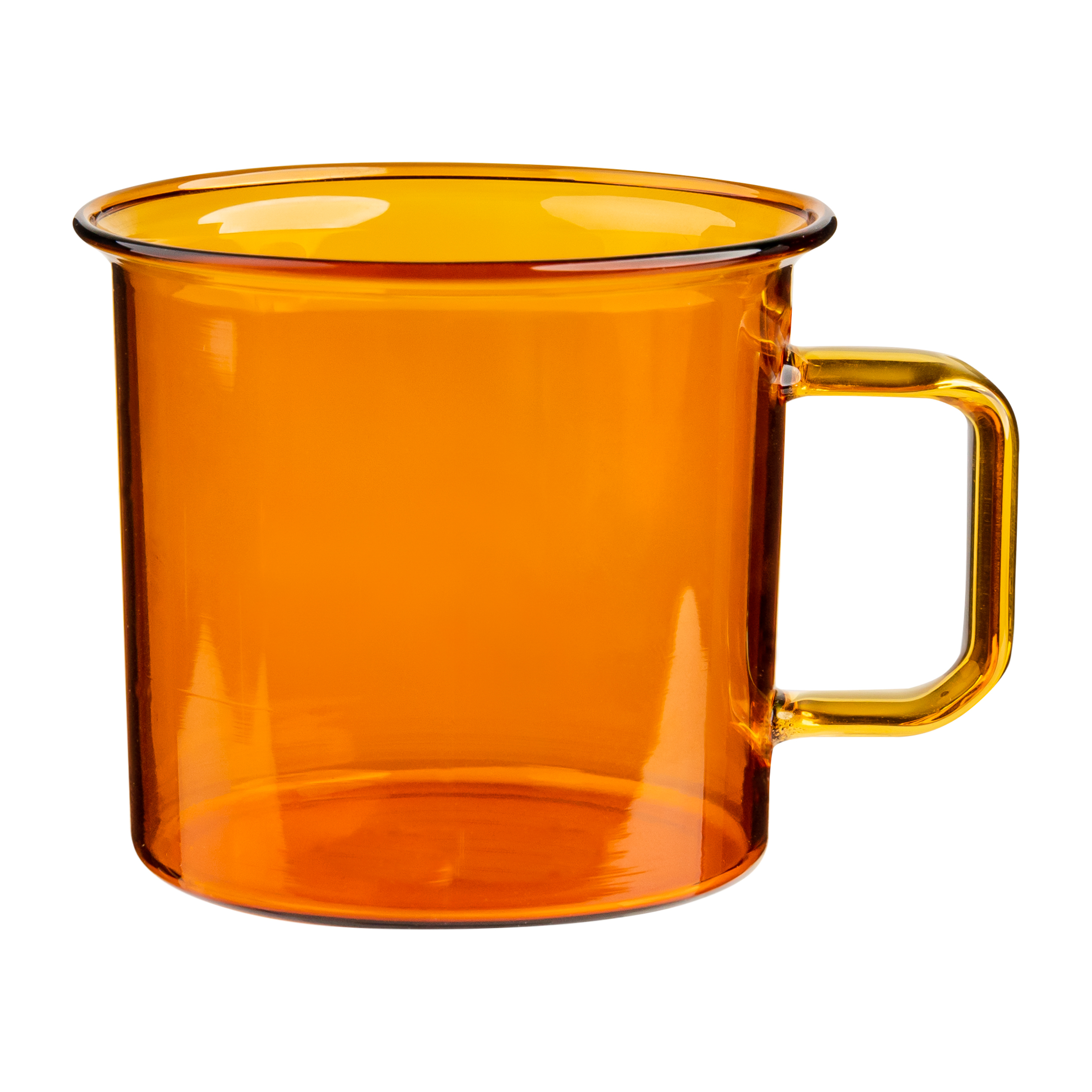 Taza de vidrio Muurla 35 cl Amber