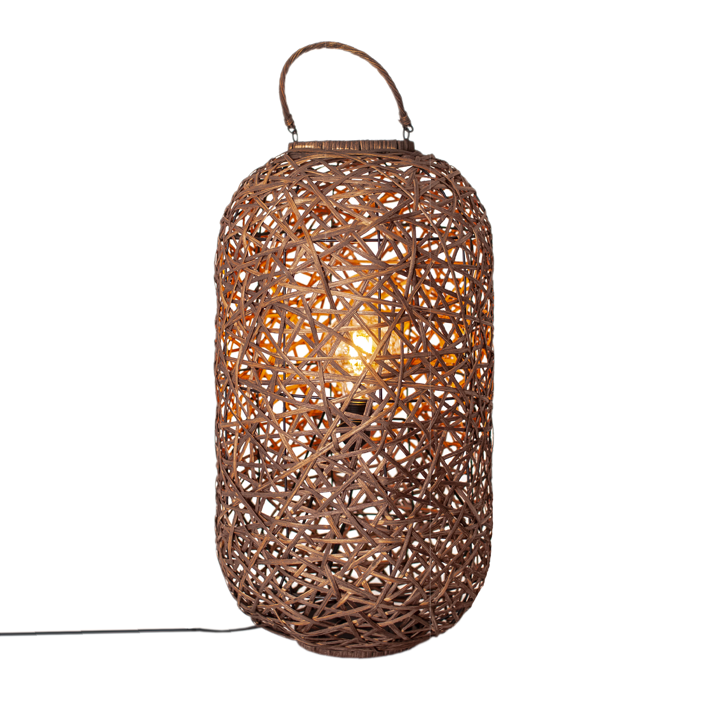 Lámpara de pie Diego Marrón