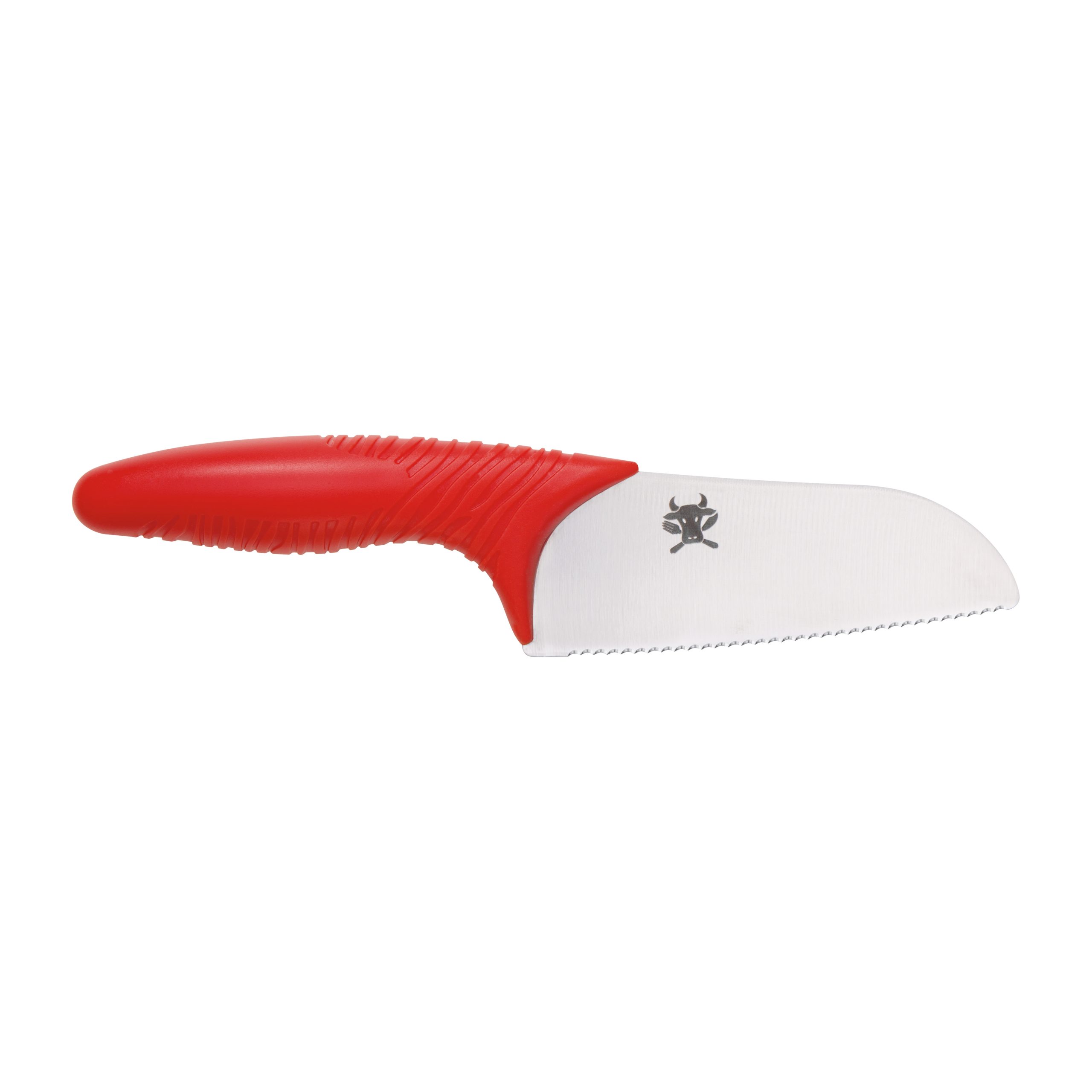 Cuchillo de cocina para niños Kai rojo-cromo