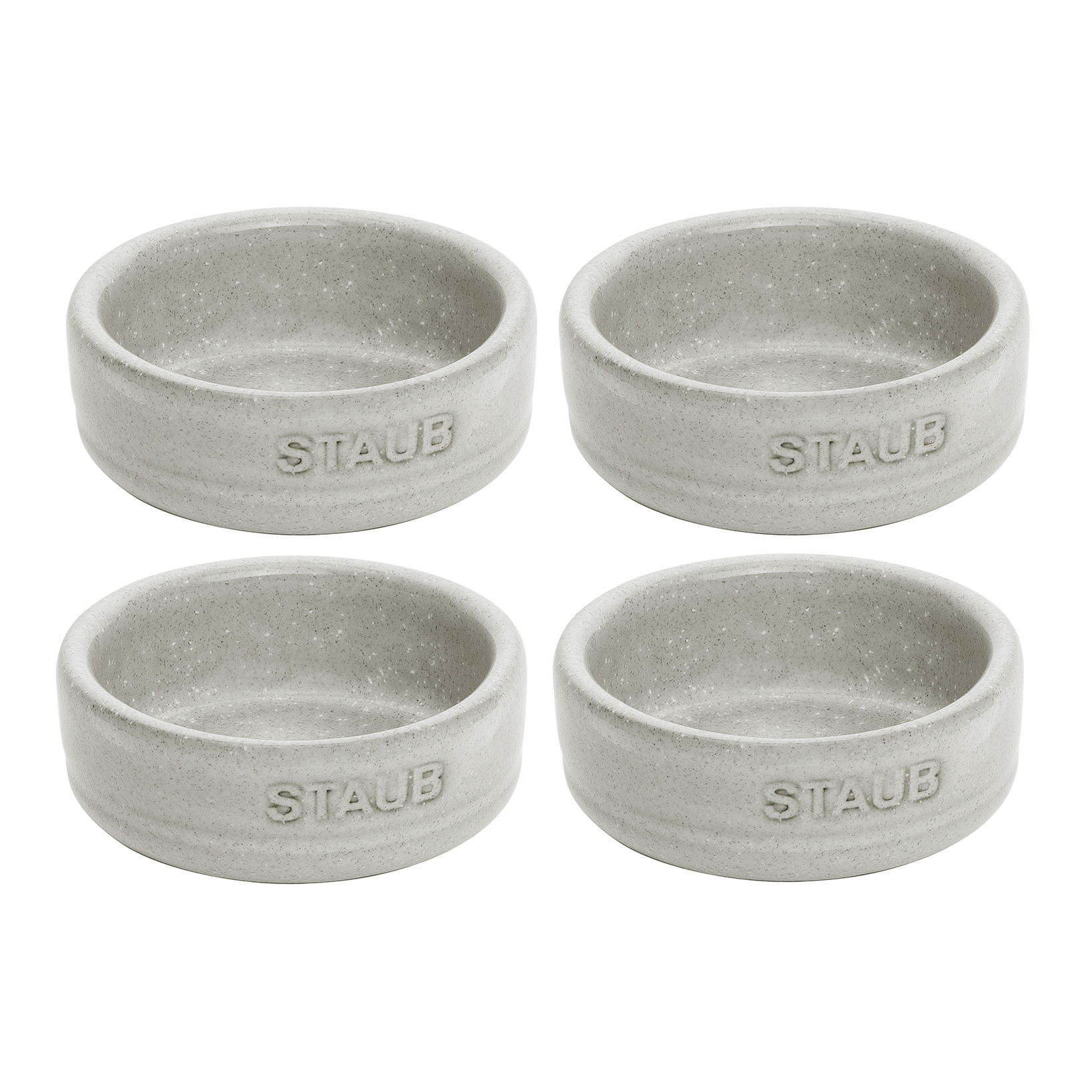 4 Boles mini Staub New White Truffle Ø5 cm