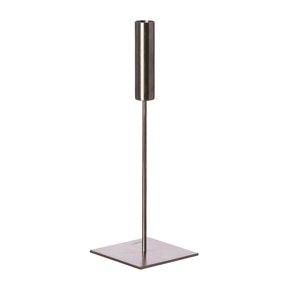 Candelabro Ernst 30 cm metal cepillado