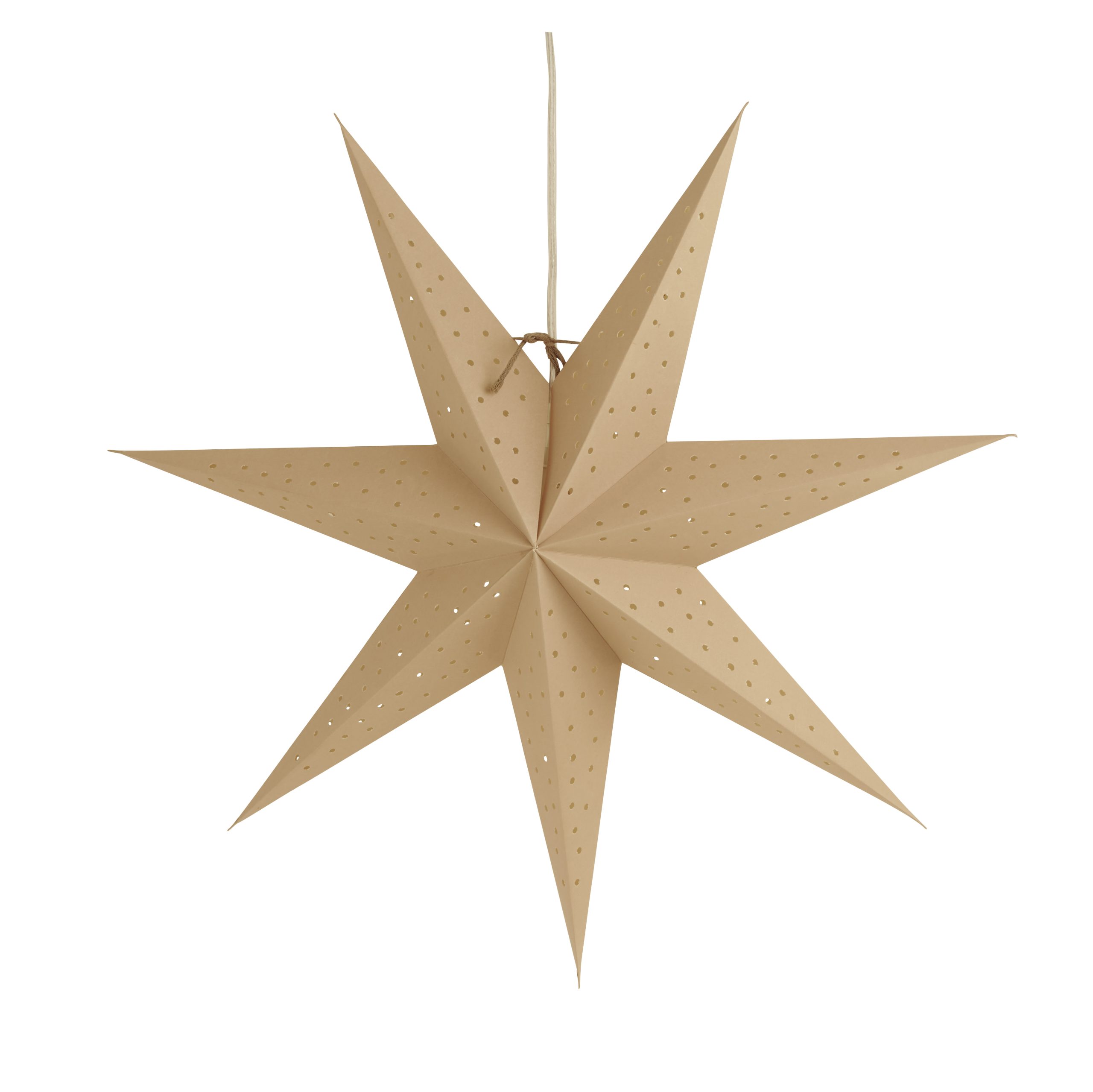 Estrella de Adviento Stella beige Ø60 cm
