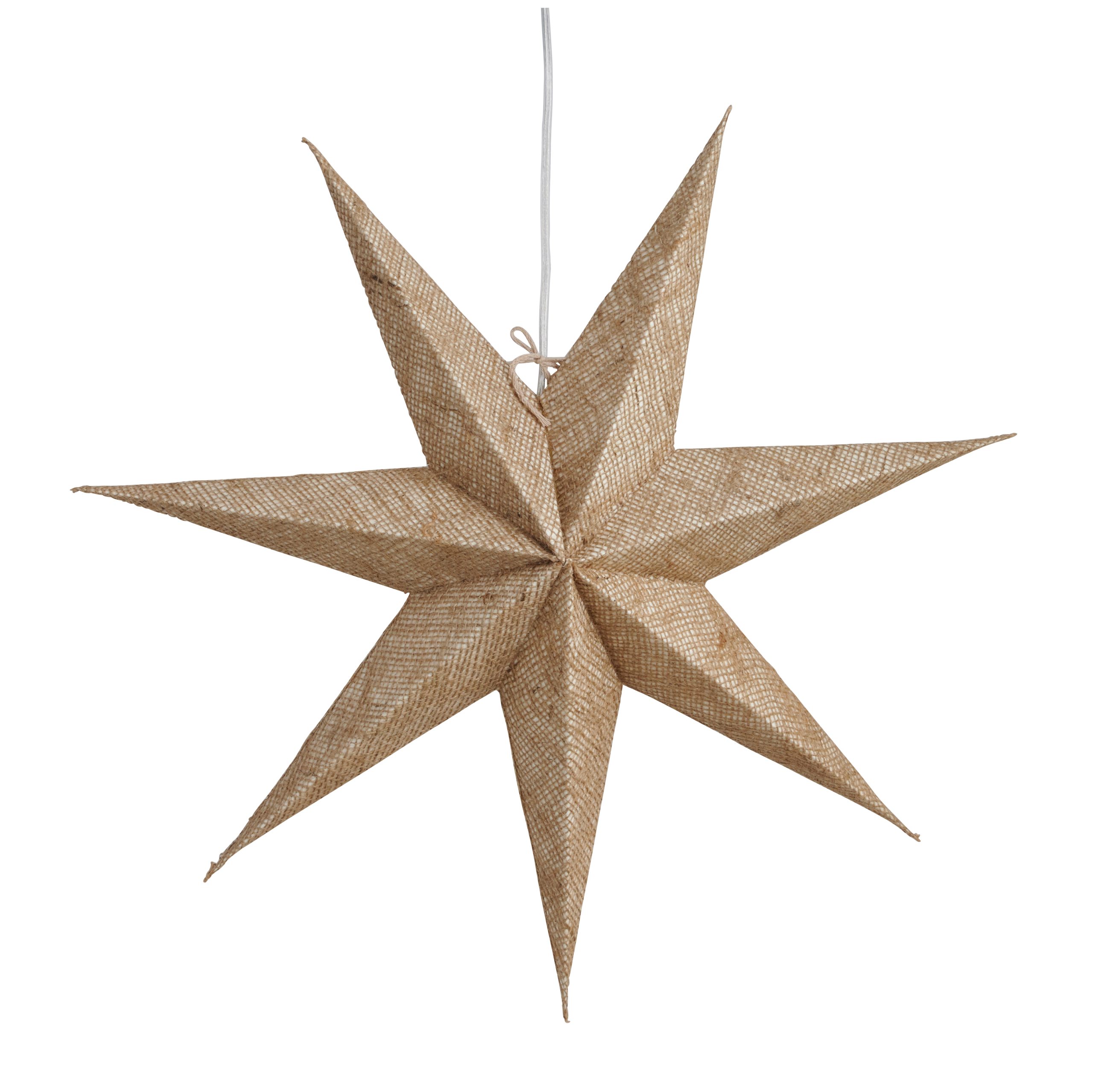 Estrella de Adviento Vera Ø60 cm Jute