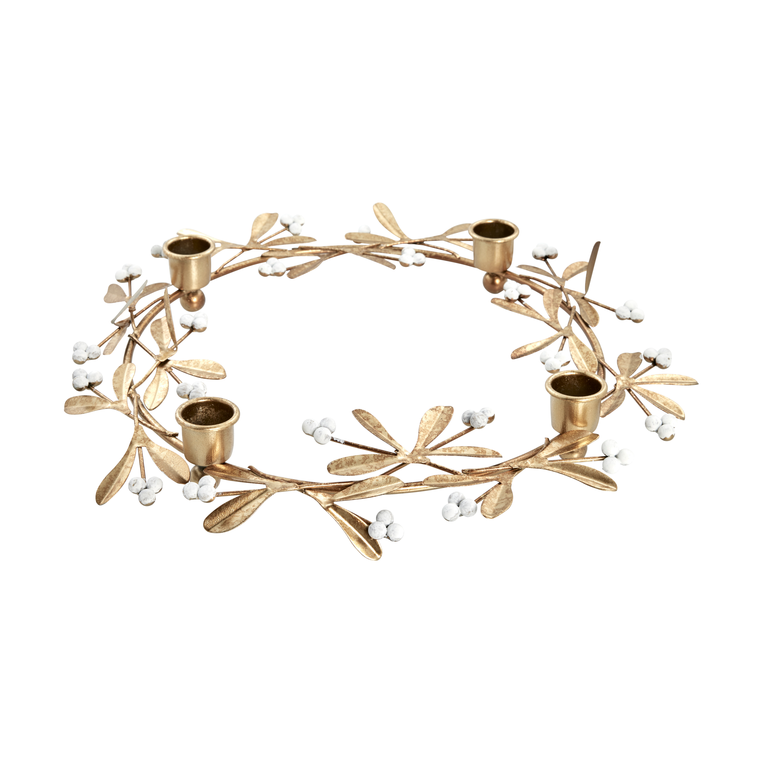 Candelabro de Adviento Missia Ø33 cm Light gold