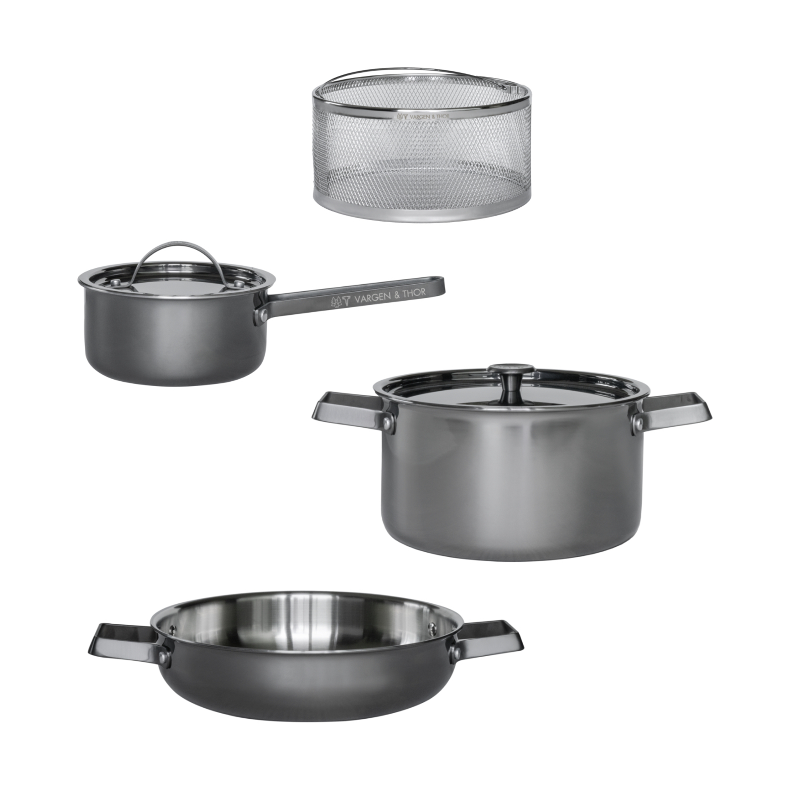 Set Svartstål PRO 4 piezas