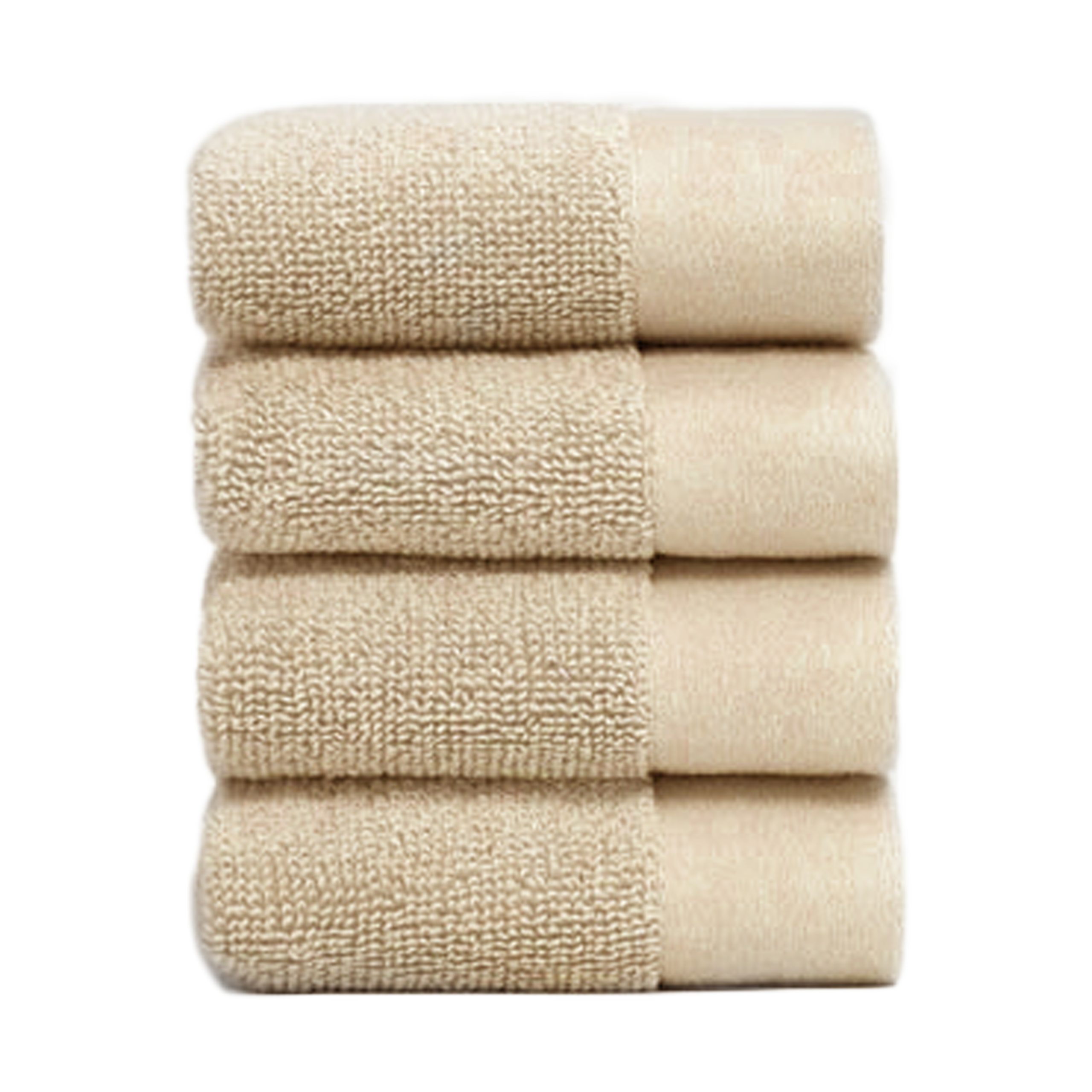 4 Toallas para la cara Juniper 30x30 cm Beach Sand