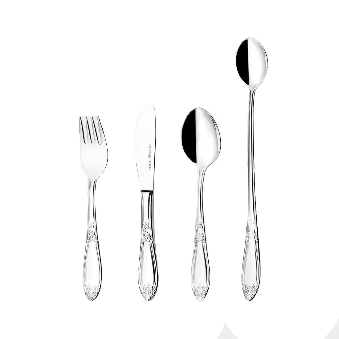 Cubertería infantil Nina 4 piezas Acero inoxidable