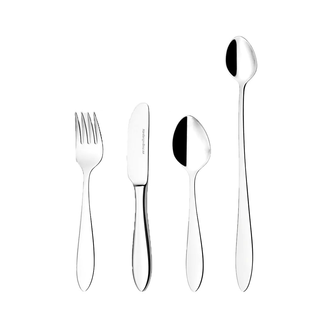 Cubertería infantil Fjord 4 piezas Acero inoxidable