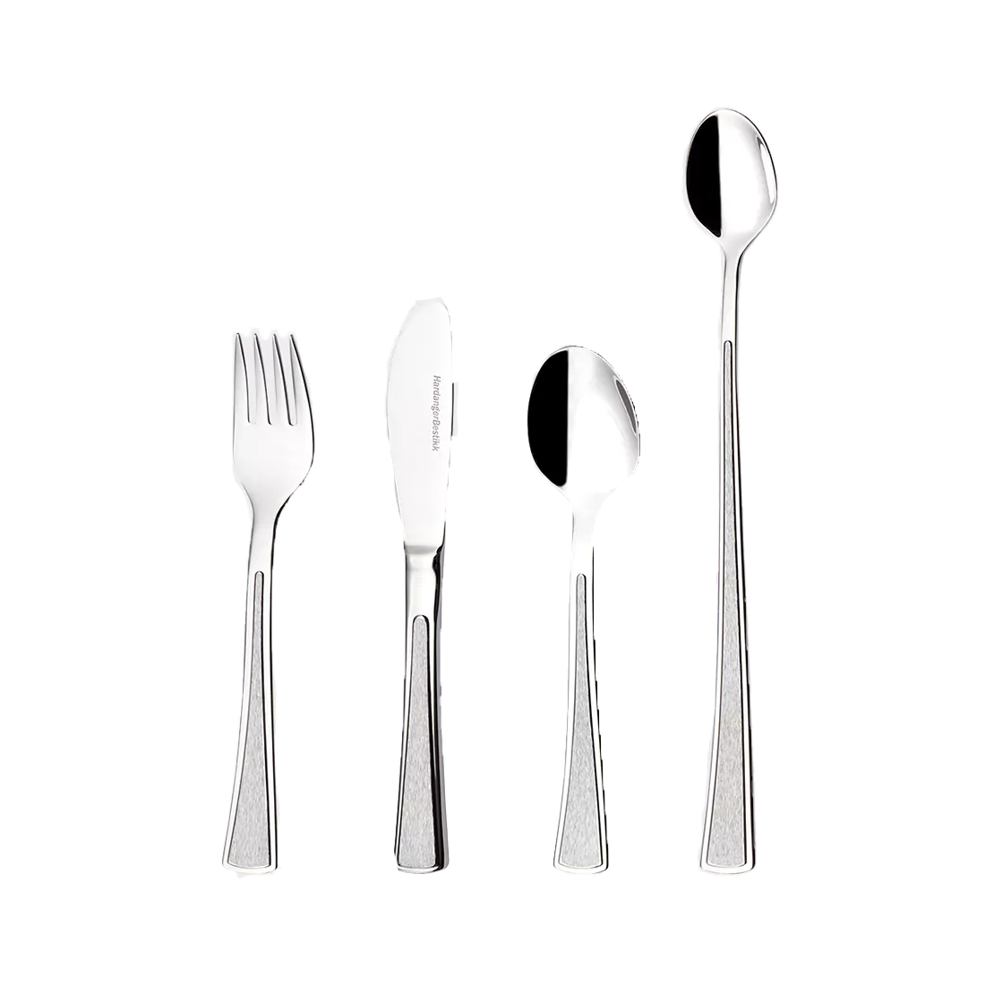 Cubertería infantil Ramona 4 piezas Acero inoxidable