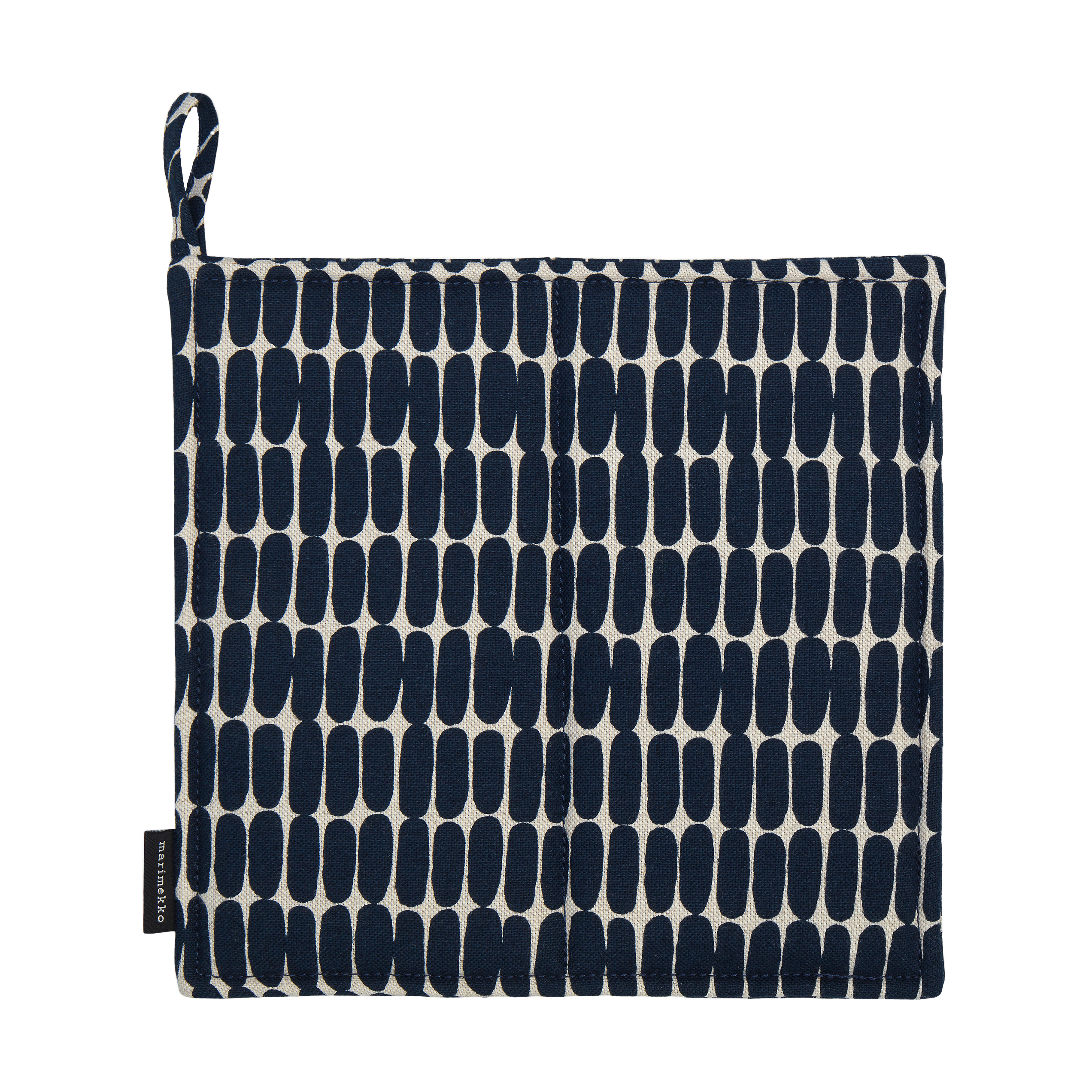 Agarrador Alku 21,5x21,5 cm Cotton-dark blue