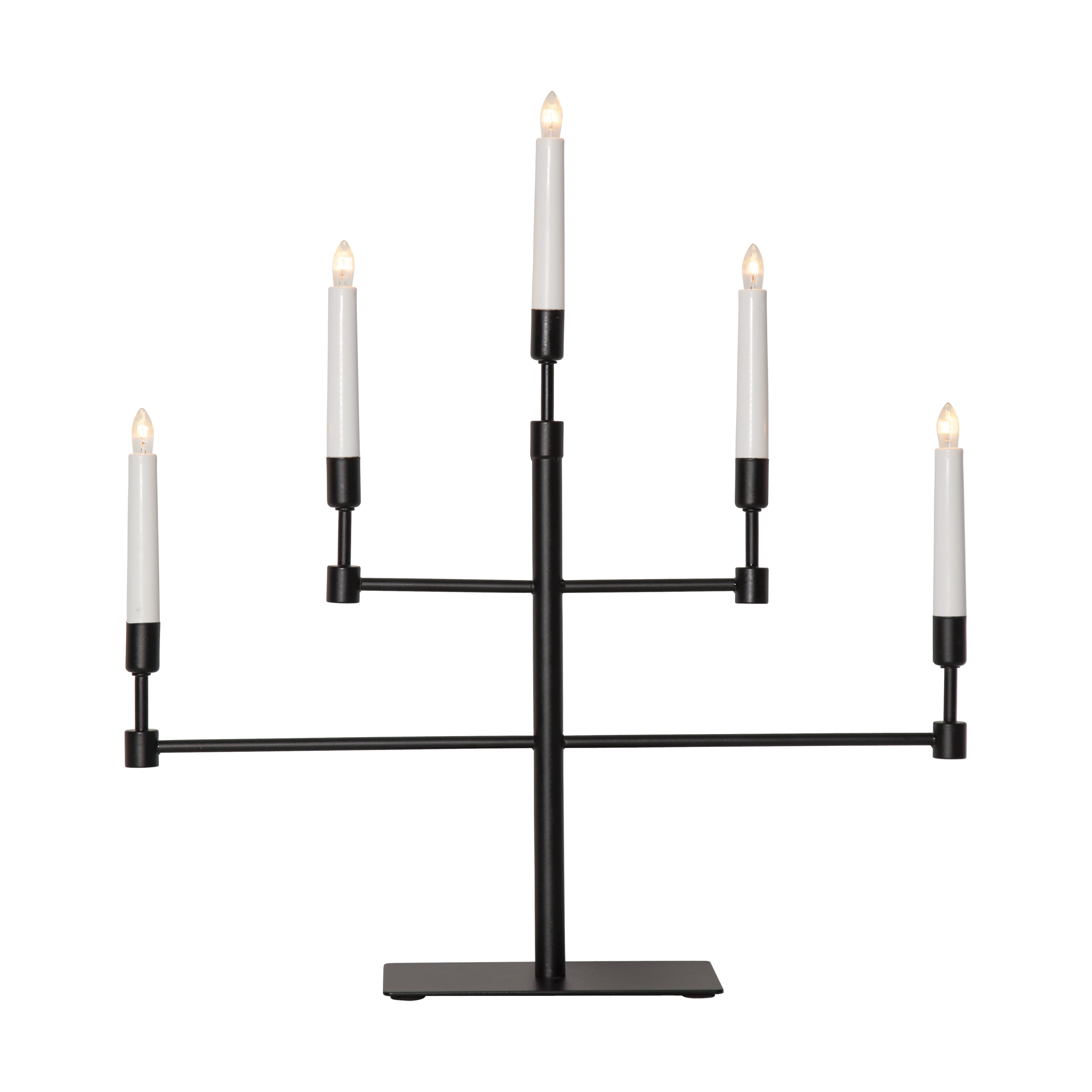 Candelabro de Adviento Vide Negro