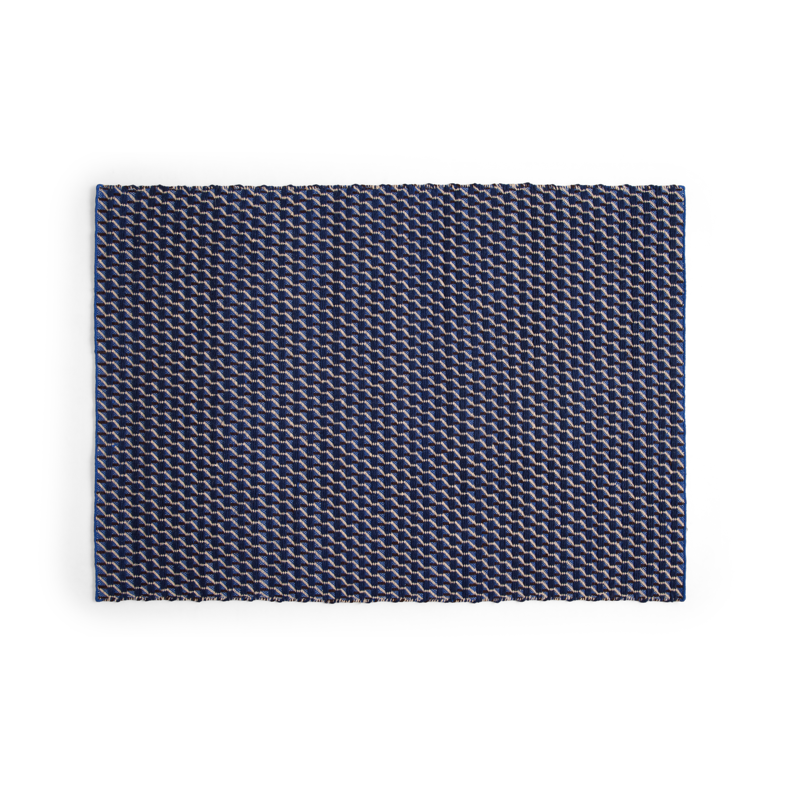 Alfombra Channel Azul-blanco 170x240 cm