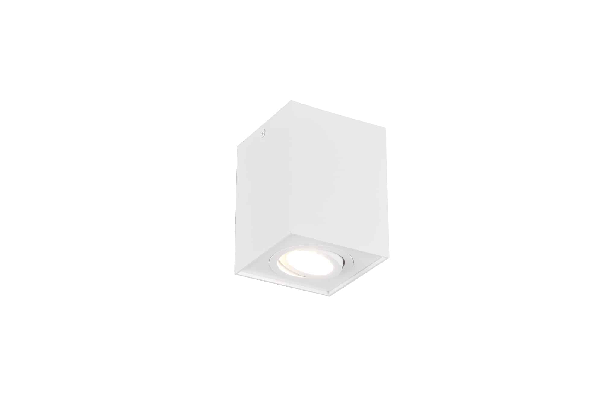 Trio Biscuit Plafón de metal estera blanca 613000131