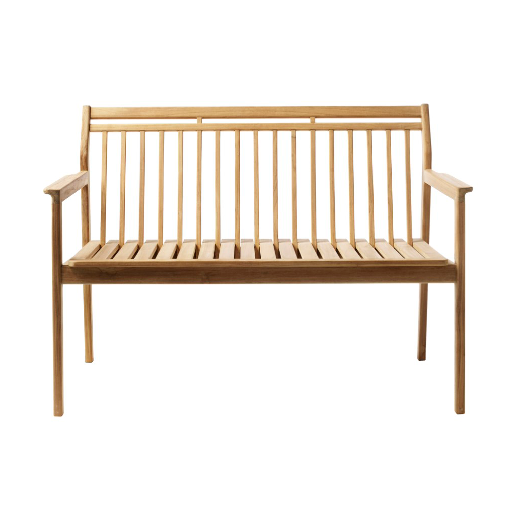 Banco de 2 plazas M12 Sammen Teak-nature oiled