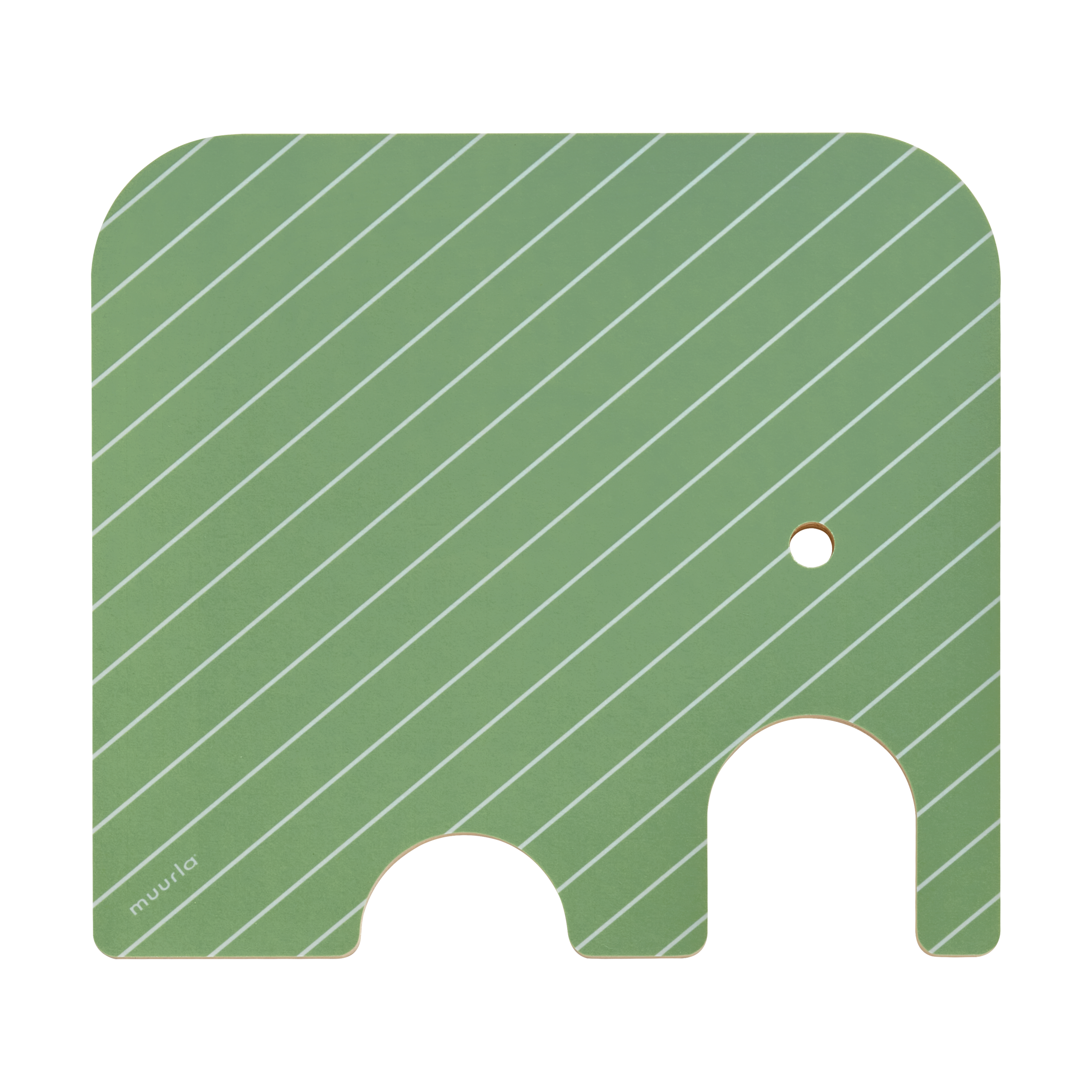 Tabla de cortar Elephant Chop & Serve S Verde