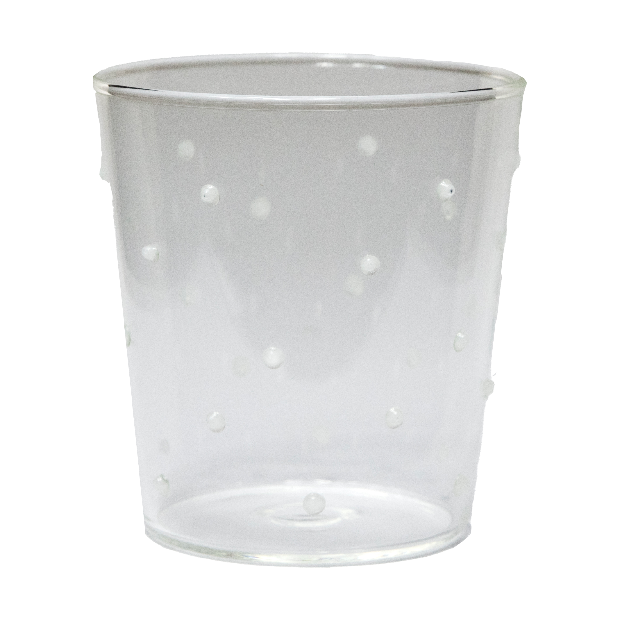 Vaso Venecia Lunares blancos