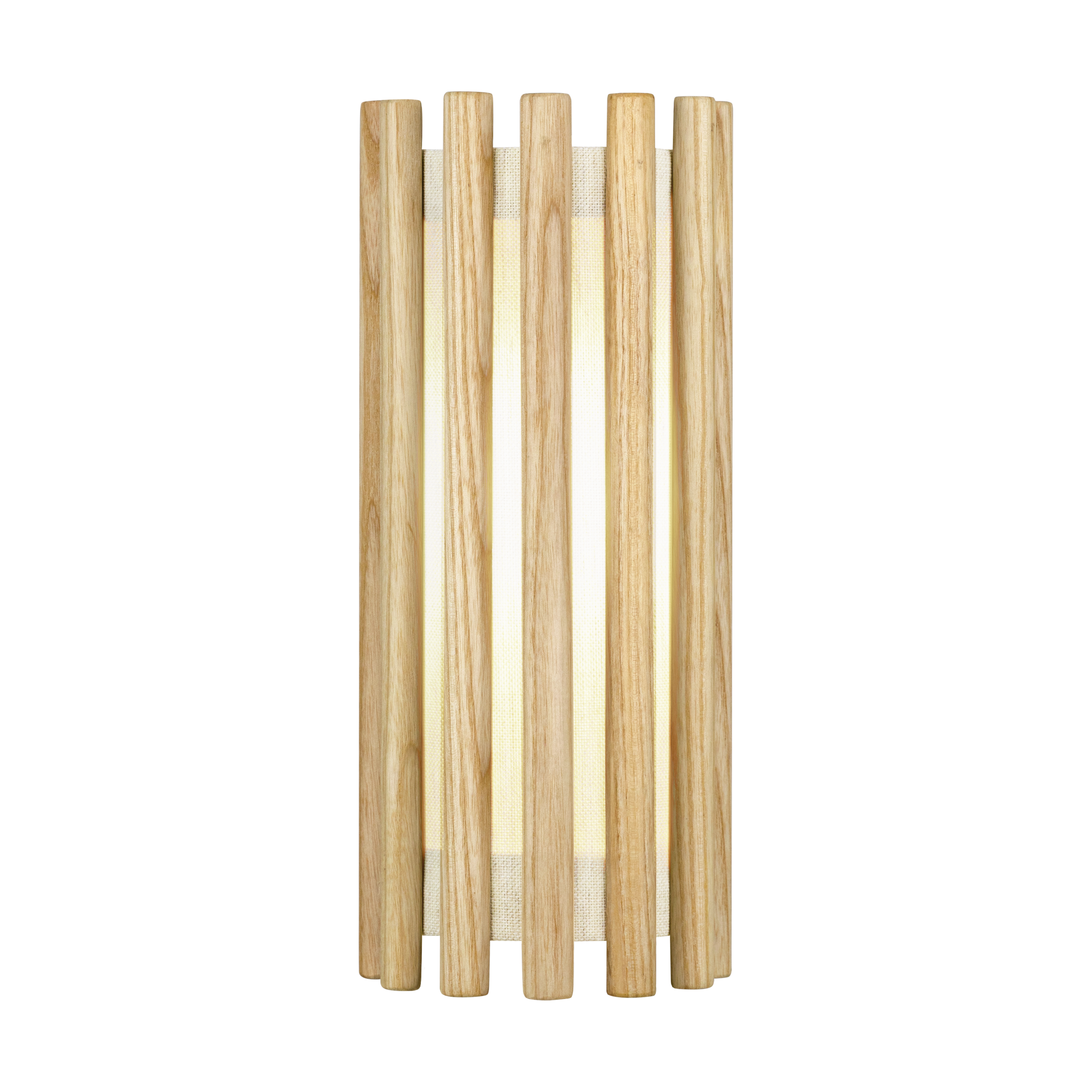 Pantalla de lámpara Komorebi mini Ø11 cm Roble