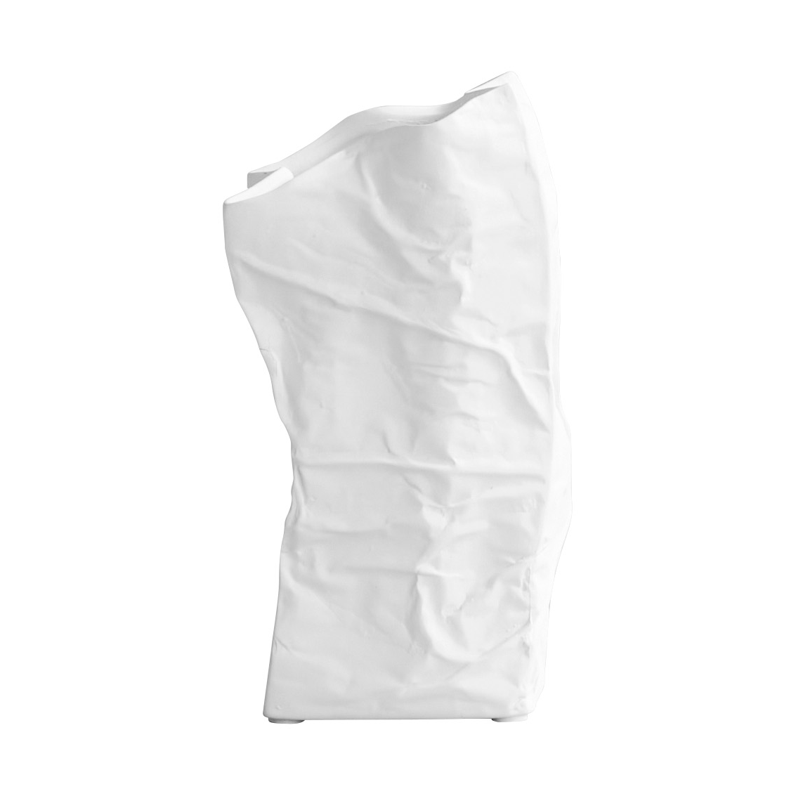 Jarrón Kami mini 25x13 cm Bone white