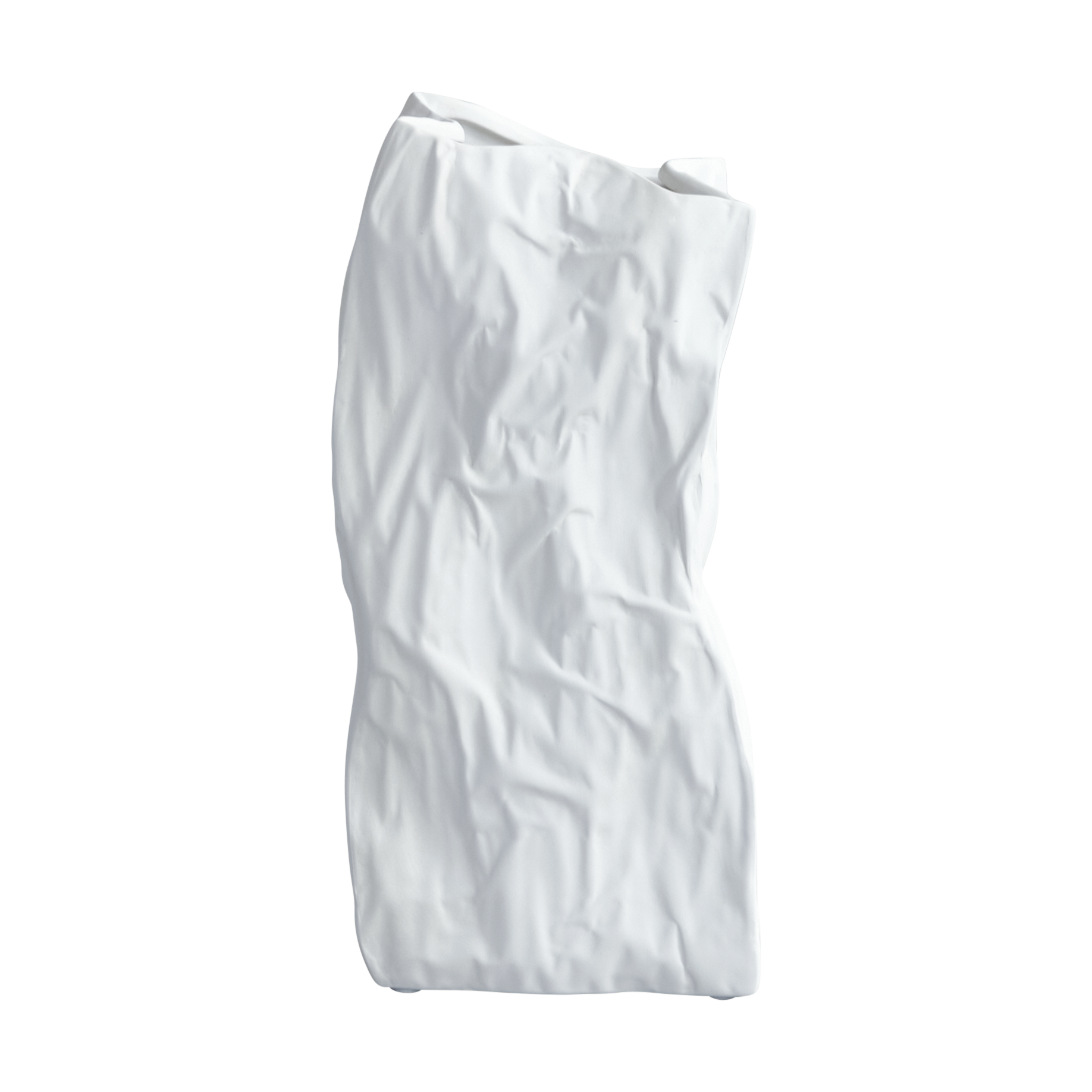 Jarrón Kami medio 35x16 cm Bone white