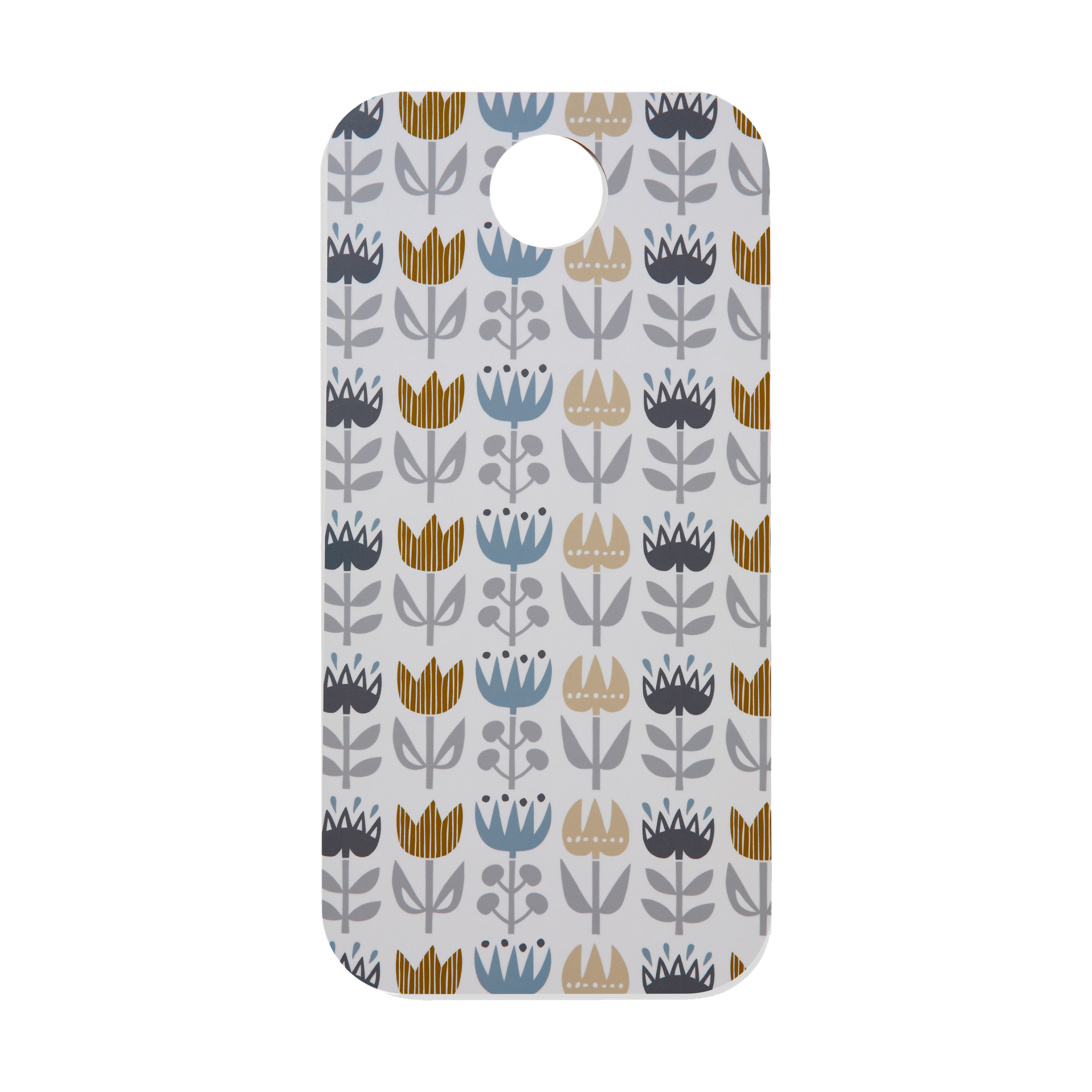 Tabla de cortar Tulip 20x40 cm Gris-multi