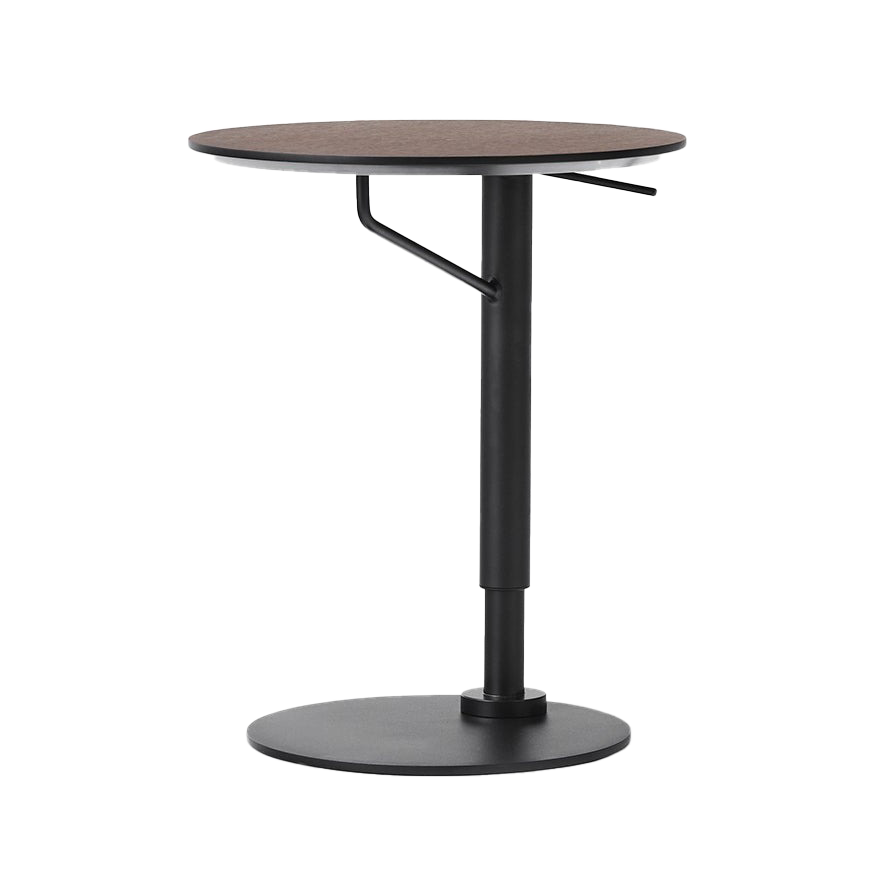 Mesa auxiliar Branch Ø45 cm Dark stained oak