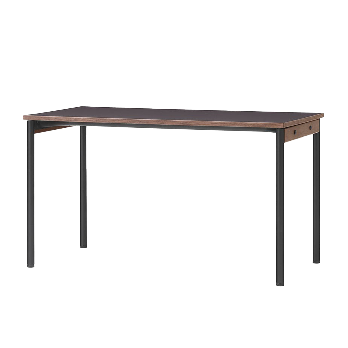 Mesa de conferencia Co Table 140x70cm Black, laminate terra