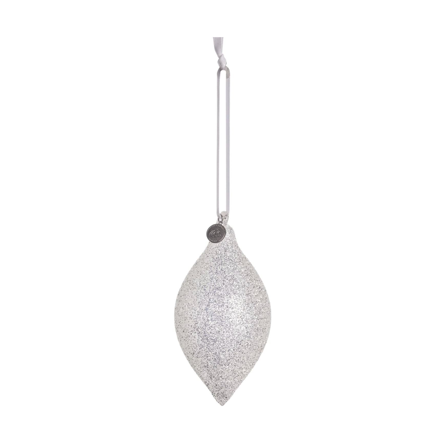 Adorno navideño Glitteria 17 cm Plata